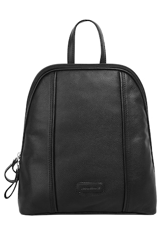 BODENSCHATZ Cityrucksack echt Leder