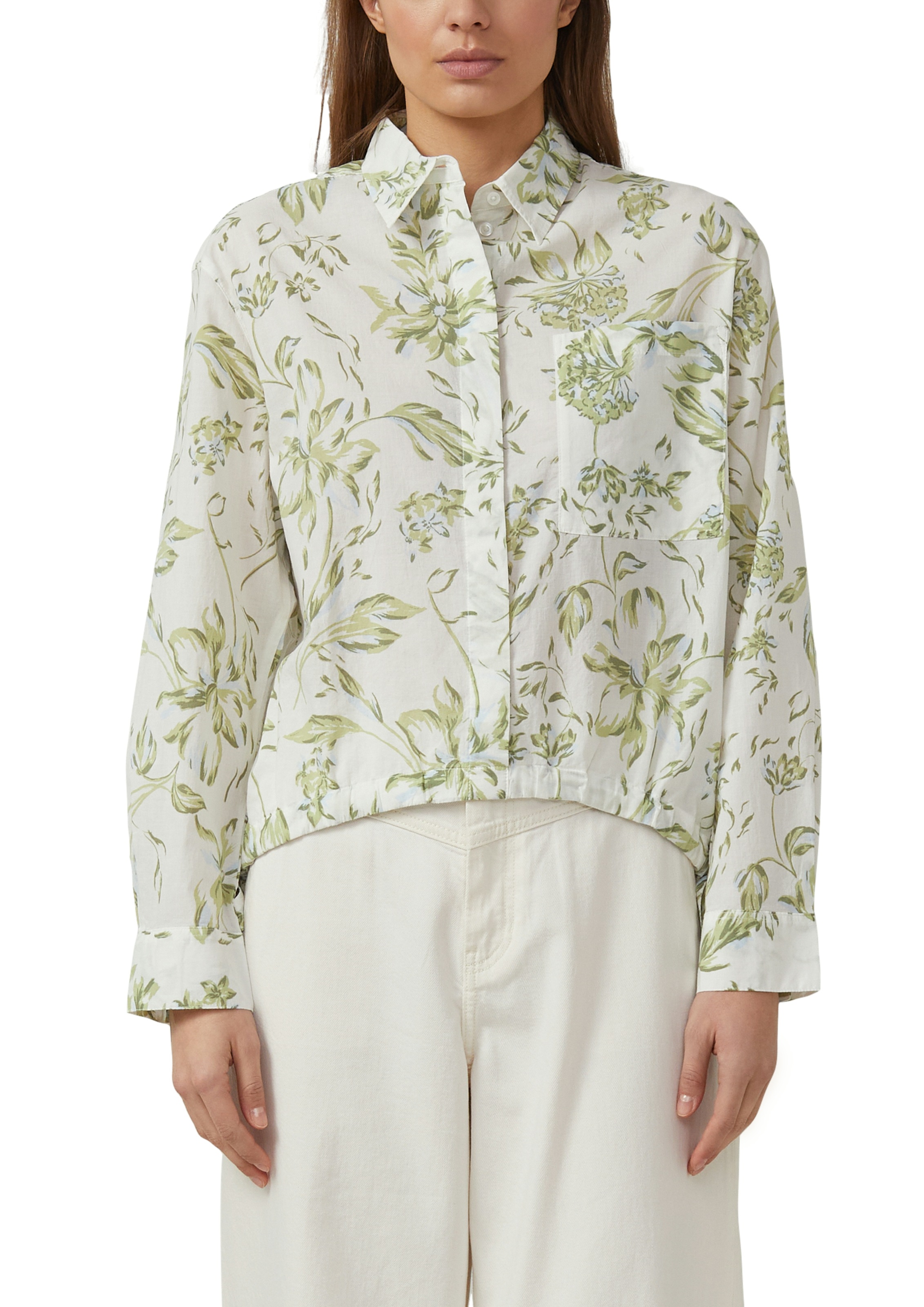 s.Oliver Langarmbluse mit Brusttasche günstig online kaufen