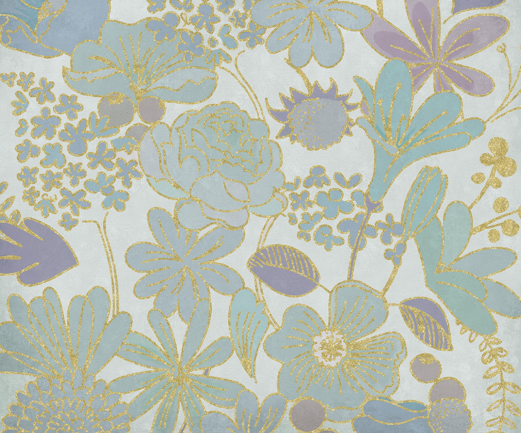 Komar Vliestapete »Groovy Bloom« 300x250 cm ...