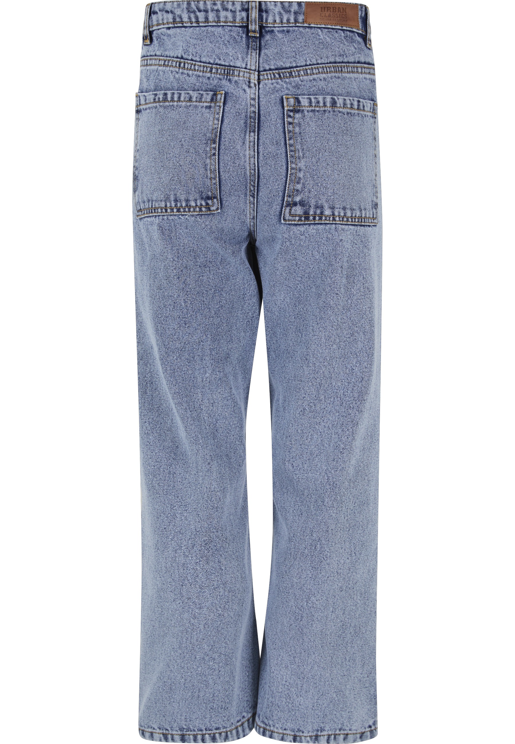 URBAN CLASSICS Bequeme Jeans »Urban Classics Damen Ladies Cropped Straight Leg Denim Pants«