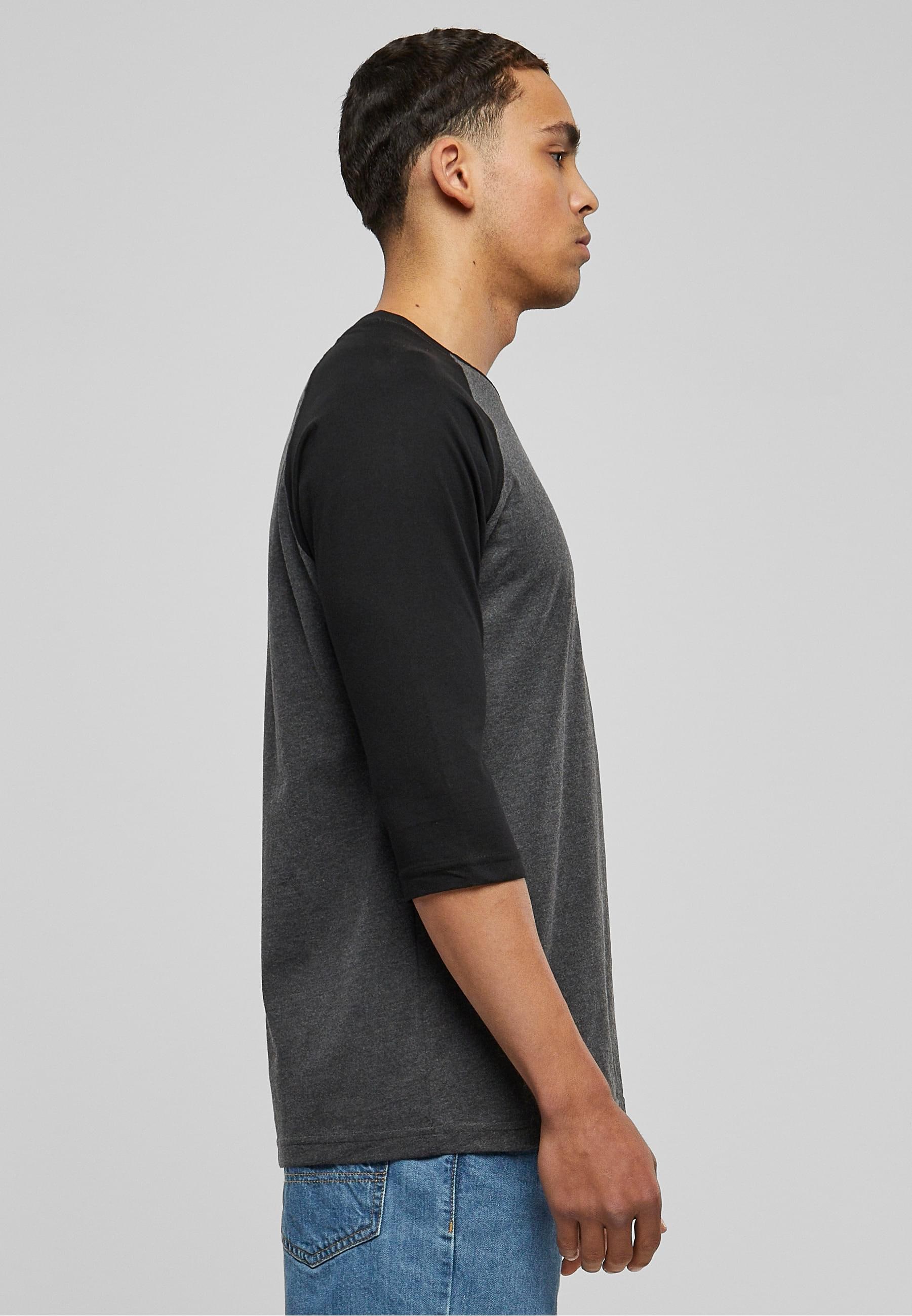 URBAN CLASSICS T-Shirt »Urban Classics Herren Contrast 3/4 Sleeve Raglan Tee«