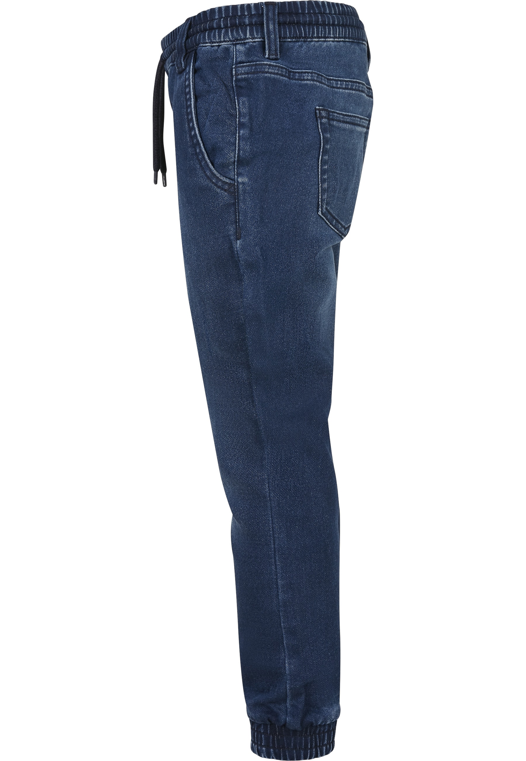 URBAN CLASSICS Cargohose »Urban Classics Herren Boys Knitted Denim Jogpants«