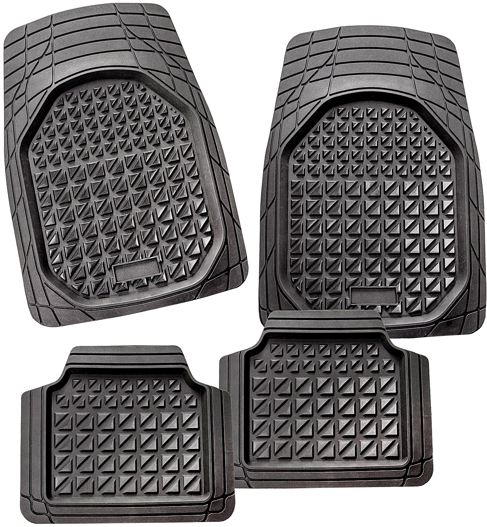 CarFashion Universal-Fußmatten »Allwetter Auto-Fußmatten Set Mugello ActiveCross, XXL Schalenmatten«, Kombi/PKW, (Set, 4 St.), universal passend, zuschneidbar, hoch belastbar, rutschsicher