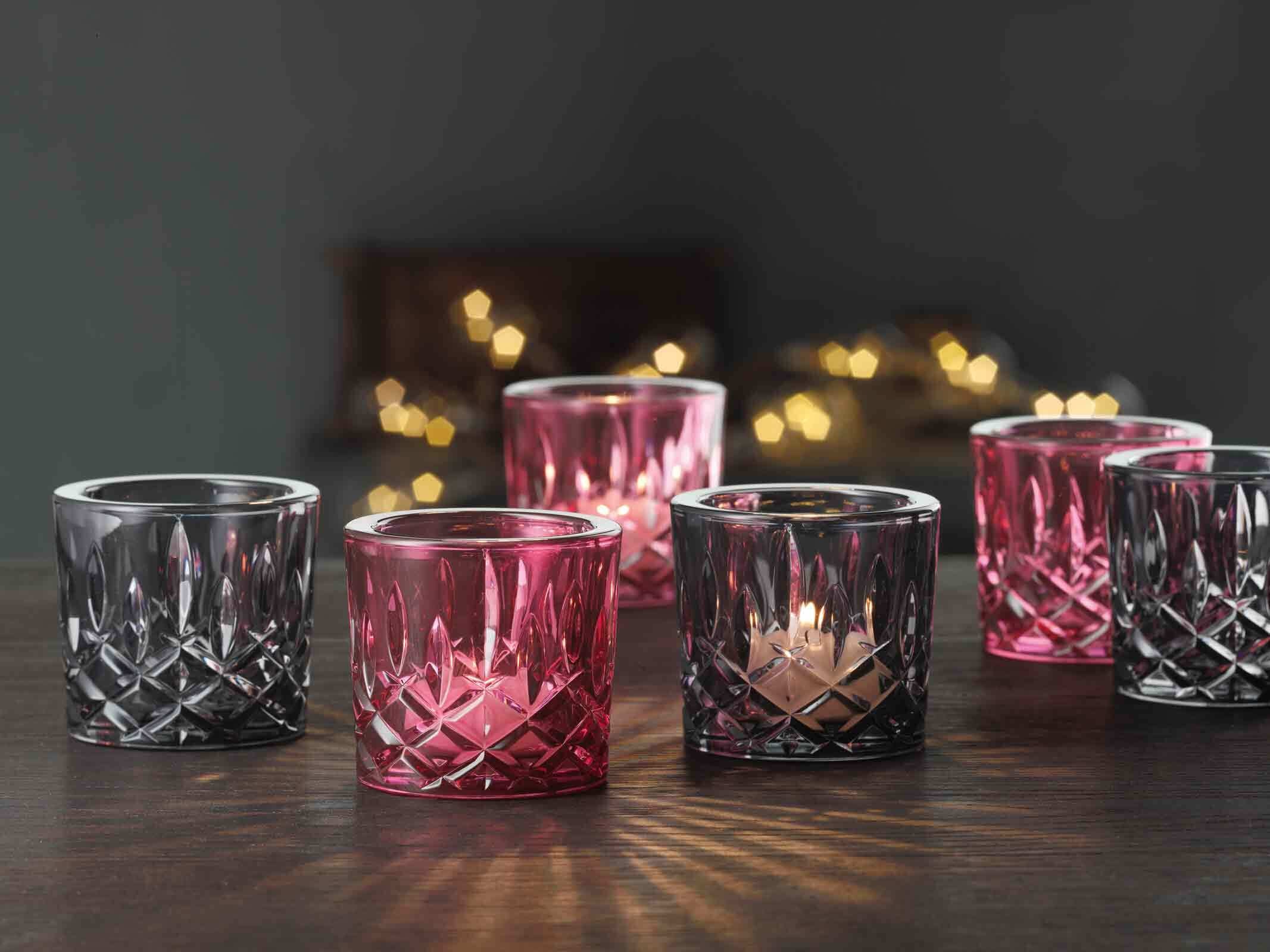 Nachtmann Kerzenhalter »Teelichthalter Noblesse Votives ø 7,1 x 6,6 cm 2er Set«