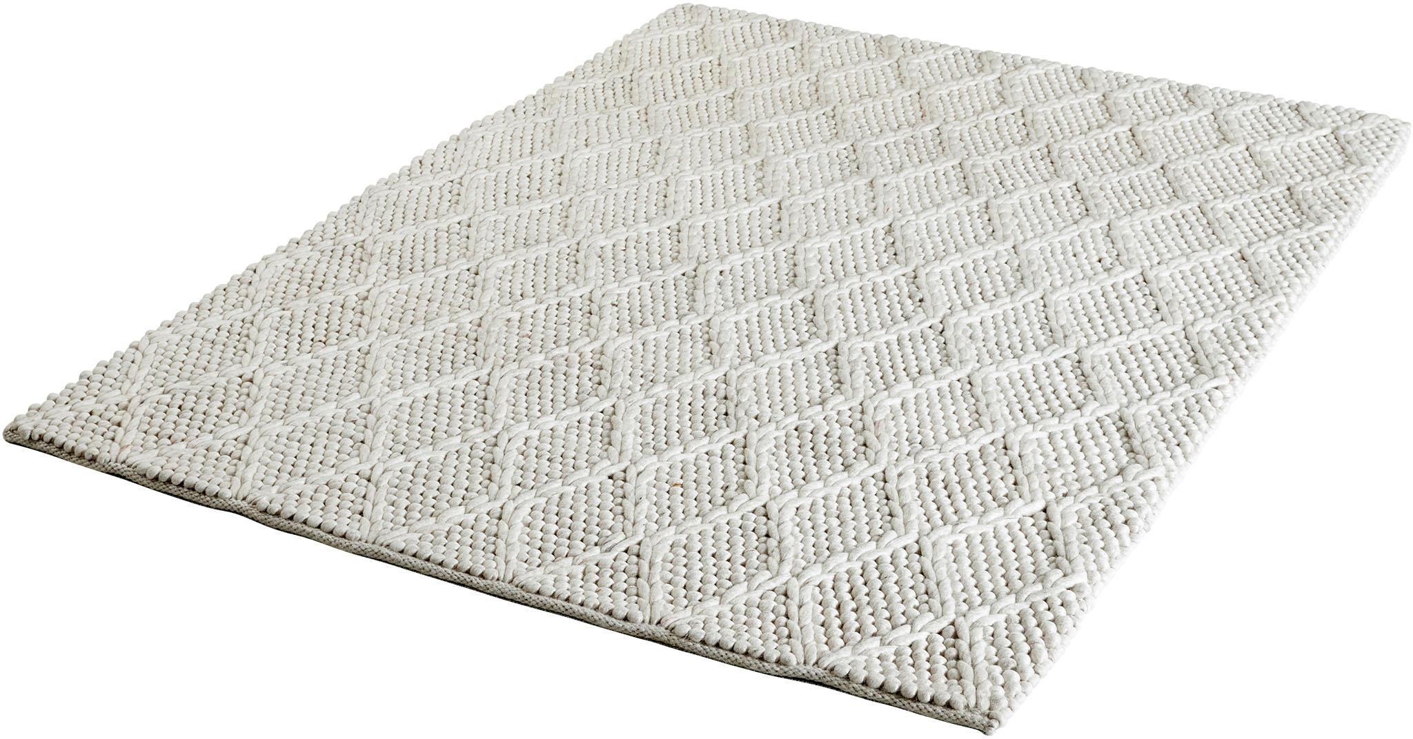 Obsession Teppich »My Studio 620«, rechteckig, 23 mm Höhe, Handweb Teppich, Obermaterial: 50% Wolle, 50% Viskose, handgewebt