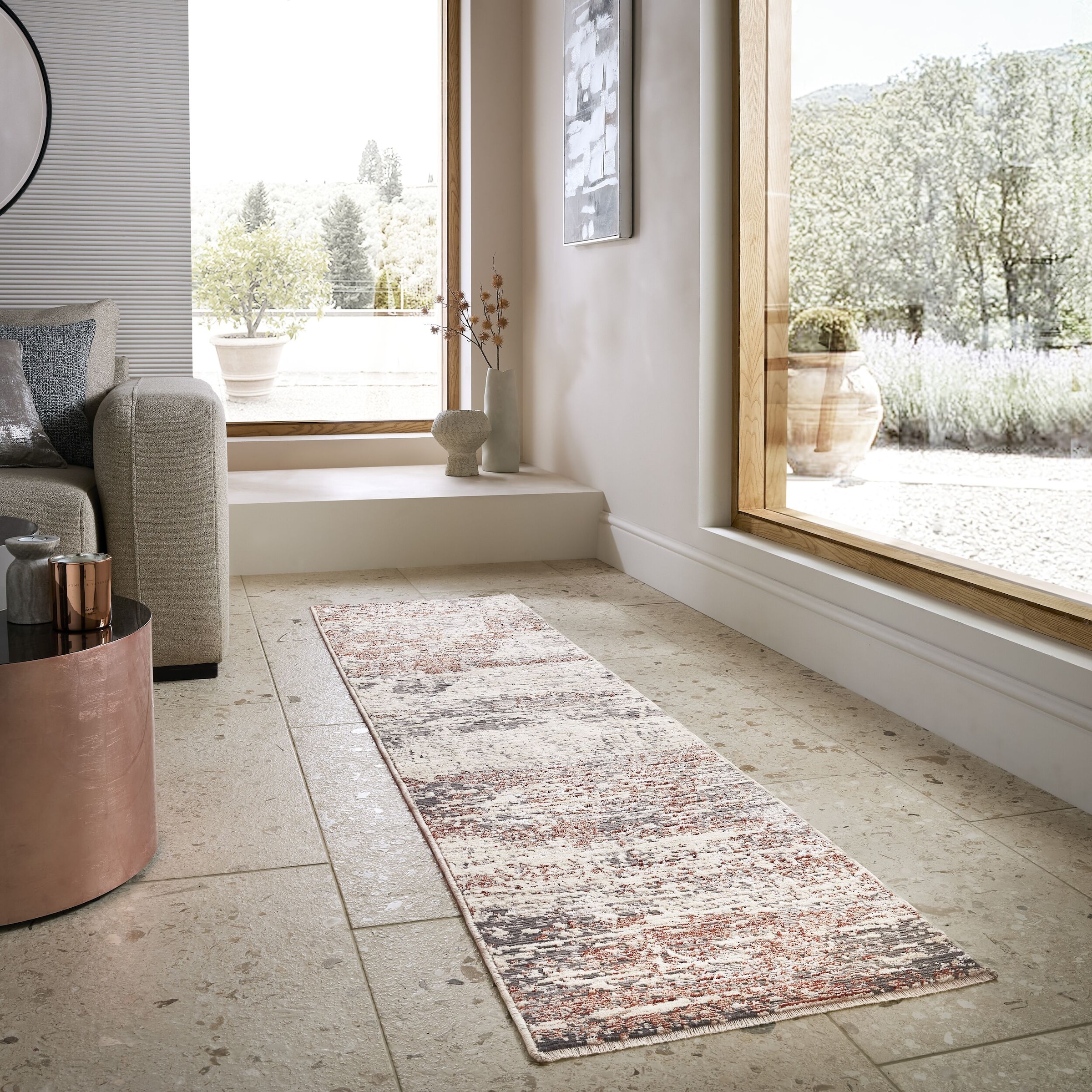 FLAIR RUGS Teppich "Drift Abstract, Glanzeffekt," rechteckig 7 mm Höhe aus günstig online kaufen
