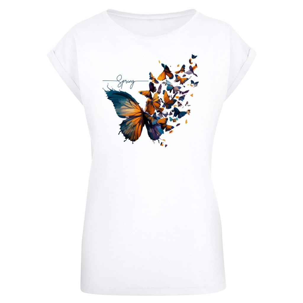 F4NT4STIC T-Shirt »Schmetterling Frühling«