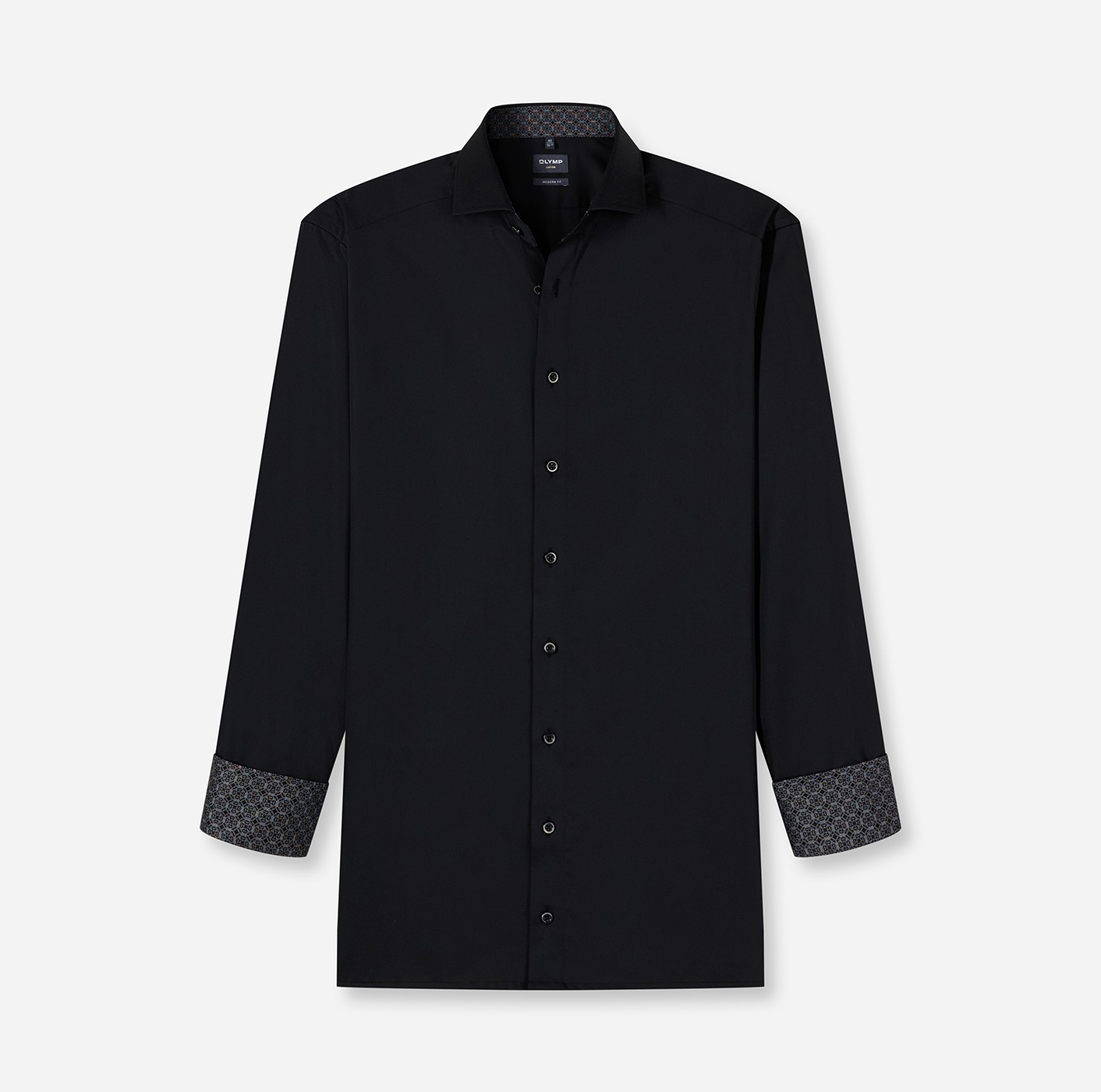 OLYMP Langarmhemd "Luxor modern fit", Global-Kentkragen, Businesshemd, mode günstig online kaufen