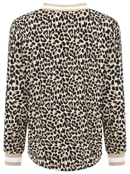 Zwillingsherz Blusenshirt ""Leo"", Trendige Leoshirt-Bluse mit V-Ausschnitt günstig online kaufen
