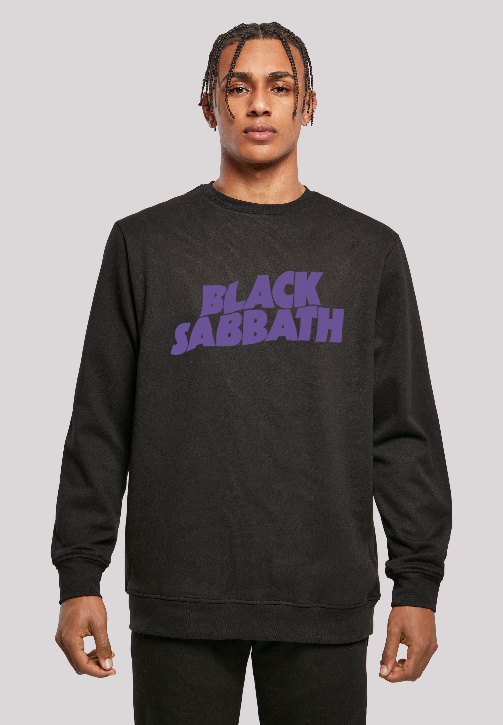 F4NT4STIC Kapuzenpullover »Black Logo Wavy Black«, Sabbath | ▷ Band BAUR Print kaufen Metal Heavy