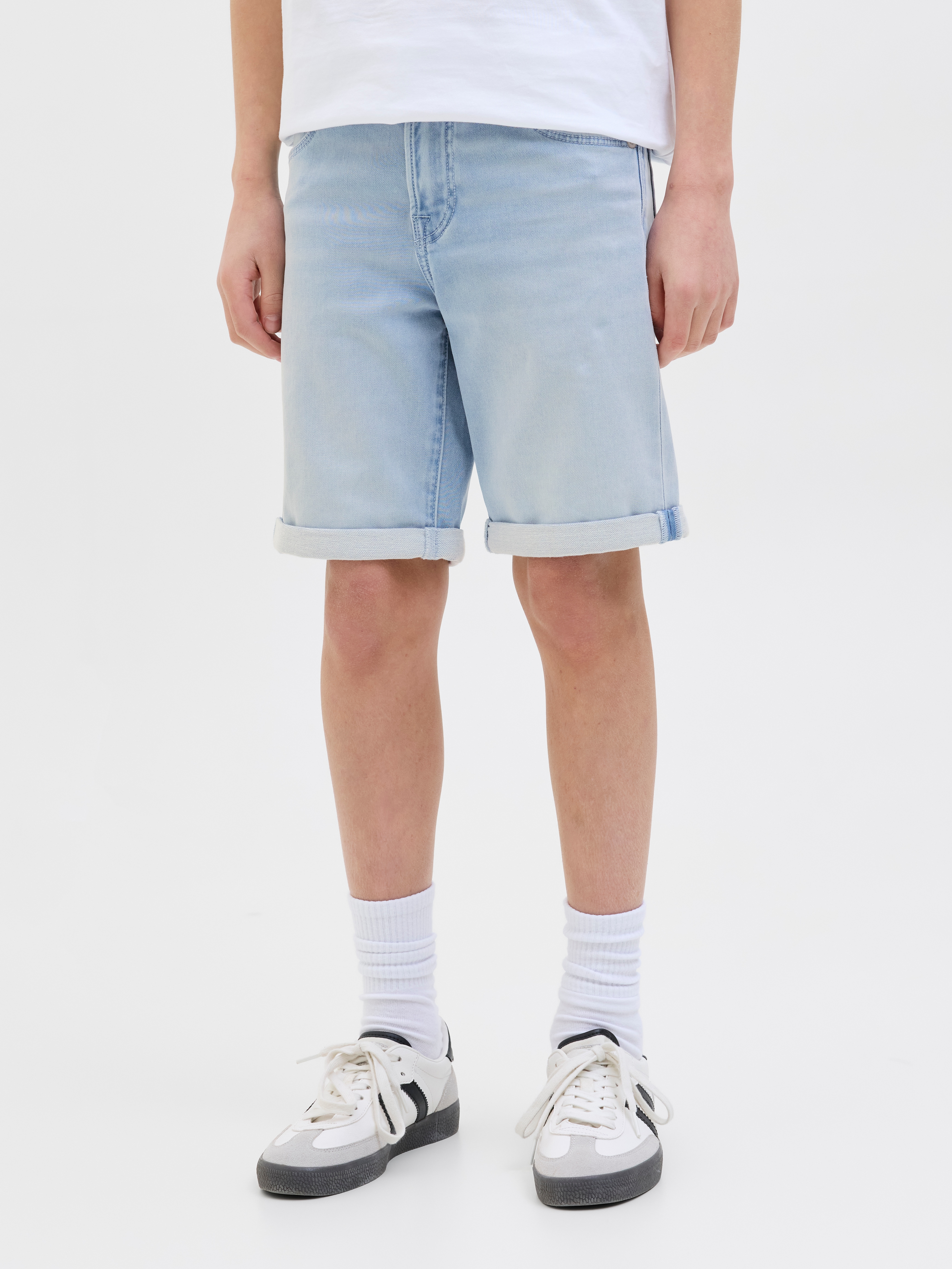 Jack & Jones Junior 1100000002199 "JJIRICK bequem mit Stretch für optimale Bewegungsfreiheit" unifarben, modisch, regular fit, Web