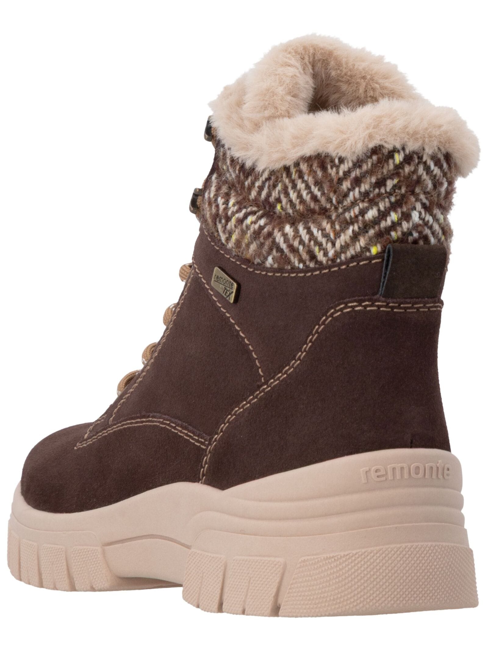 Remonte Schnürstiefelette »Remonte Stiefelette Veloursleder«