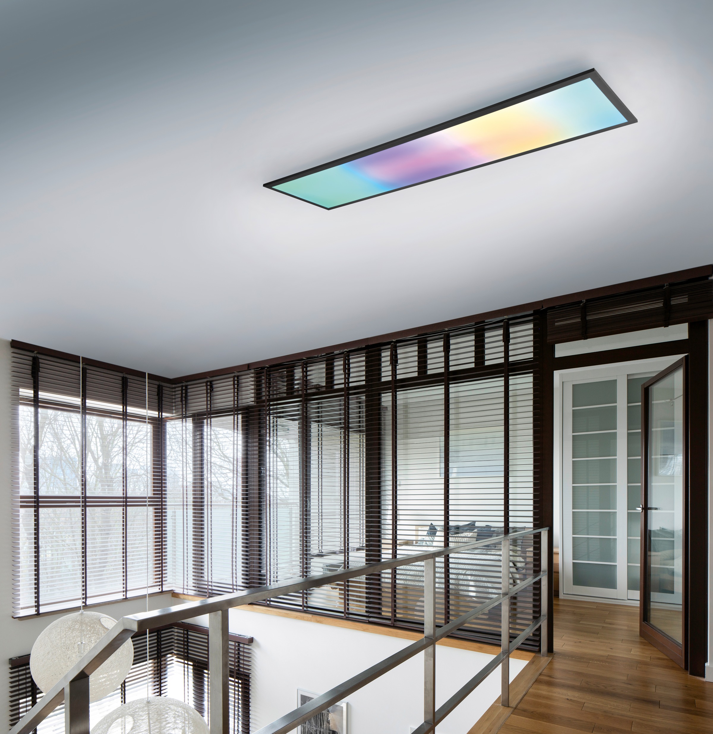 REALITY Leuchten LED Panel »BETA, LED Deckenleuchte, CCT 2700-6500K Fernbedienung« LED-Board 1 Stk. Farbwechsler | RGB RGB Multicolor Farbwechsel dimmbar  Memoryfunktion