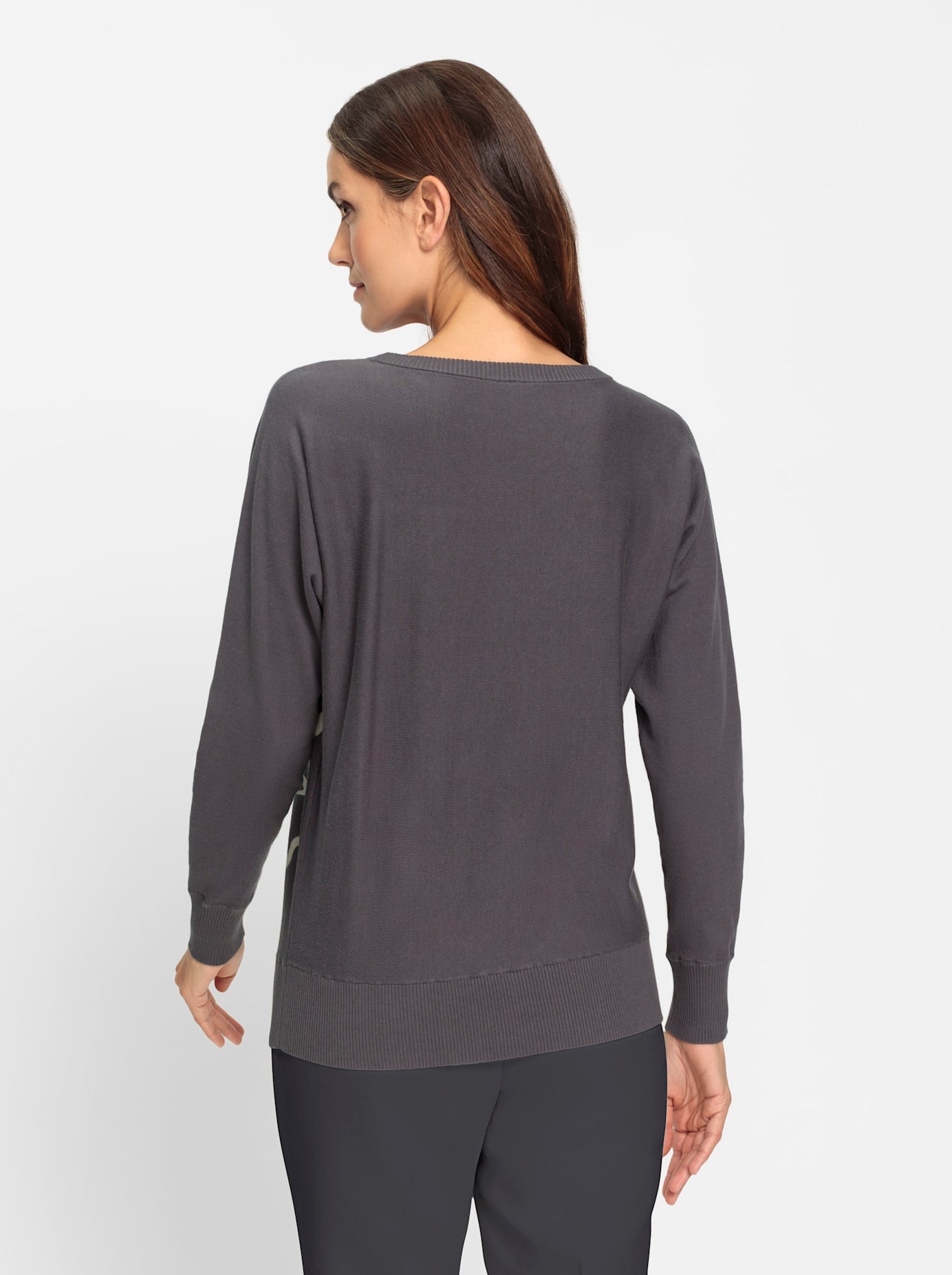 heine Strickpullover »Druck-Pullover«
