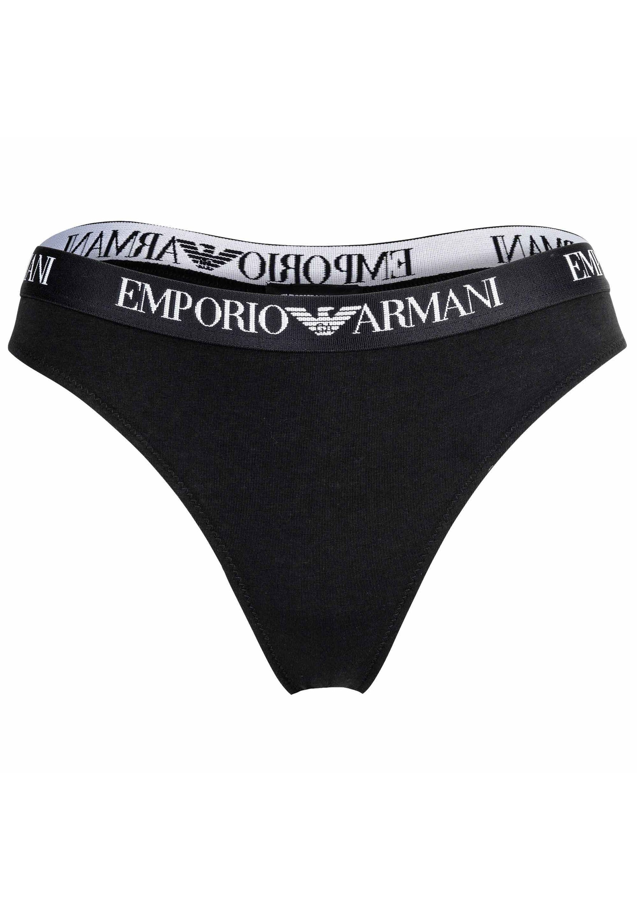 Emporio Armani String »String ESSENTIAL COTTON 2er Pack«
