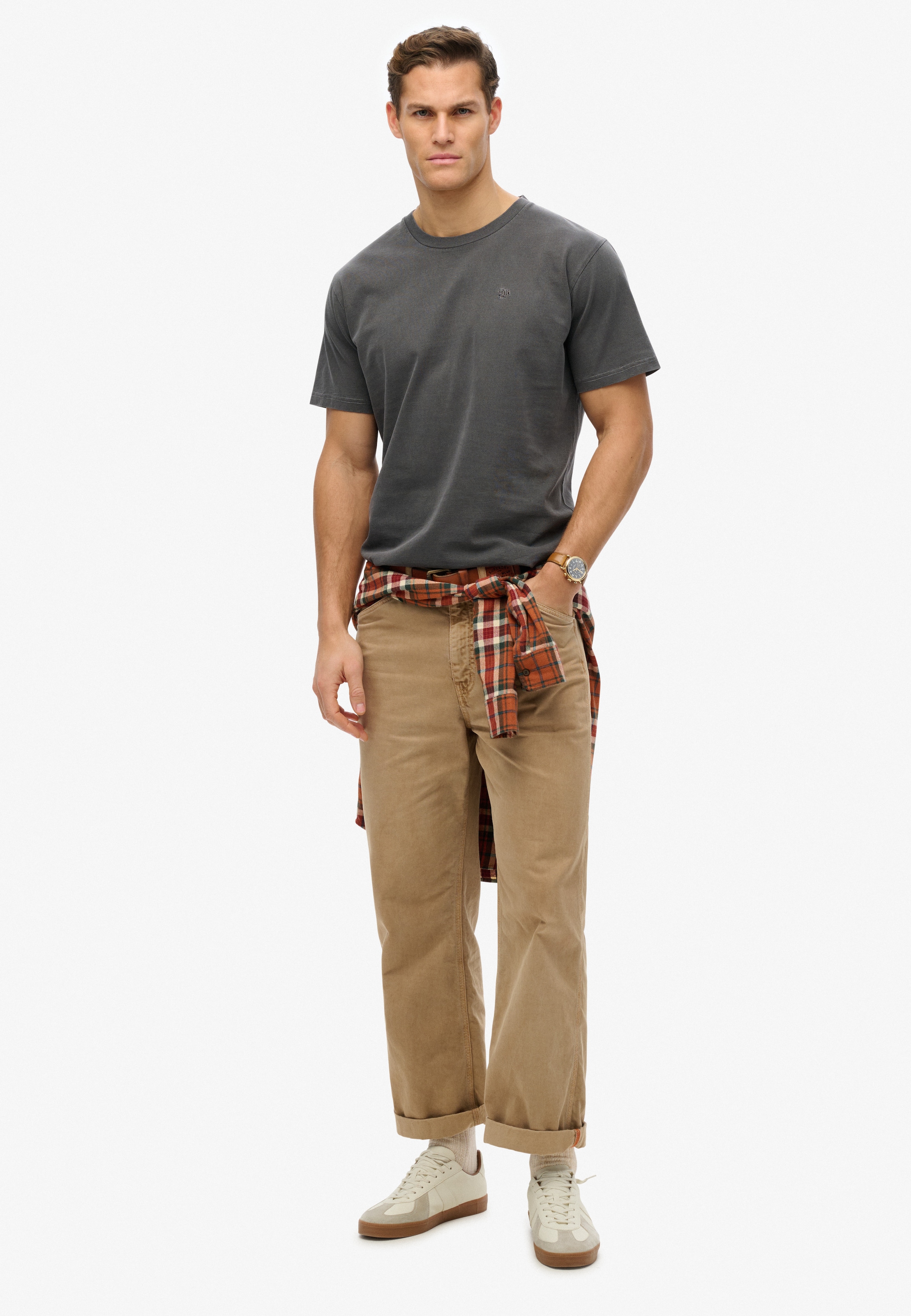 Superdry Rundhalsshirt »ESSENTIALS RELAXED TEE«