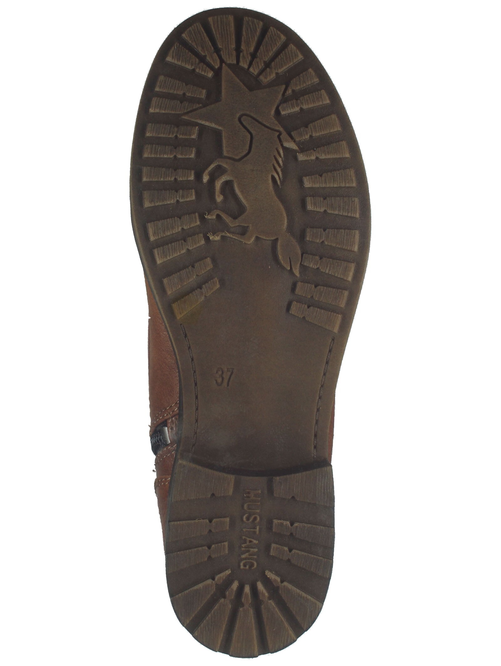 Mustang Shoes Schnürstiefelette »Mustang Shoes Stiefelette Lederimitat«