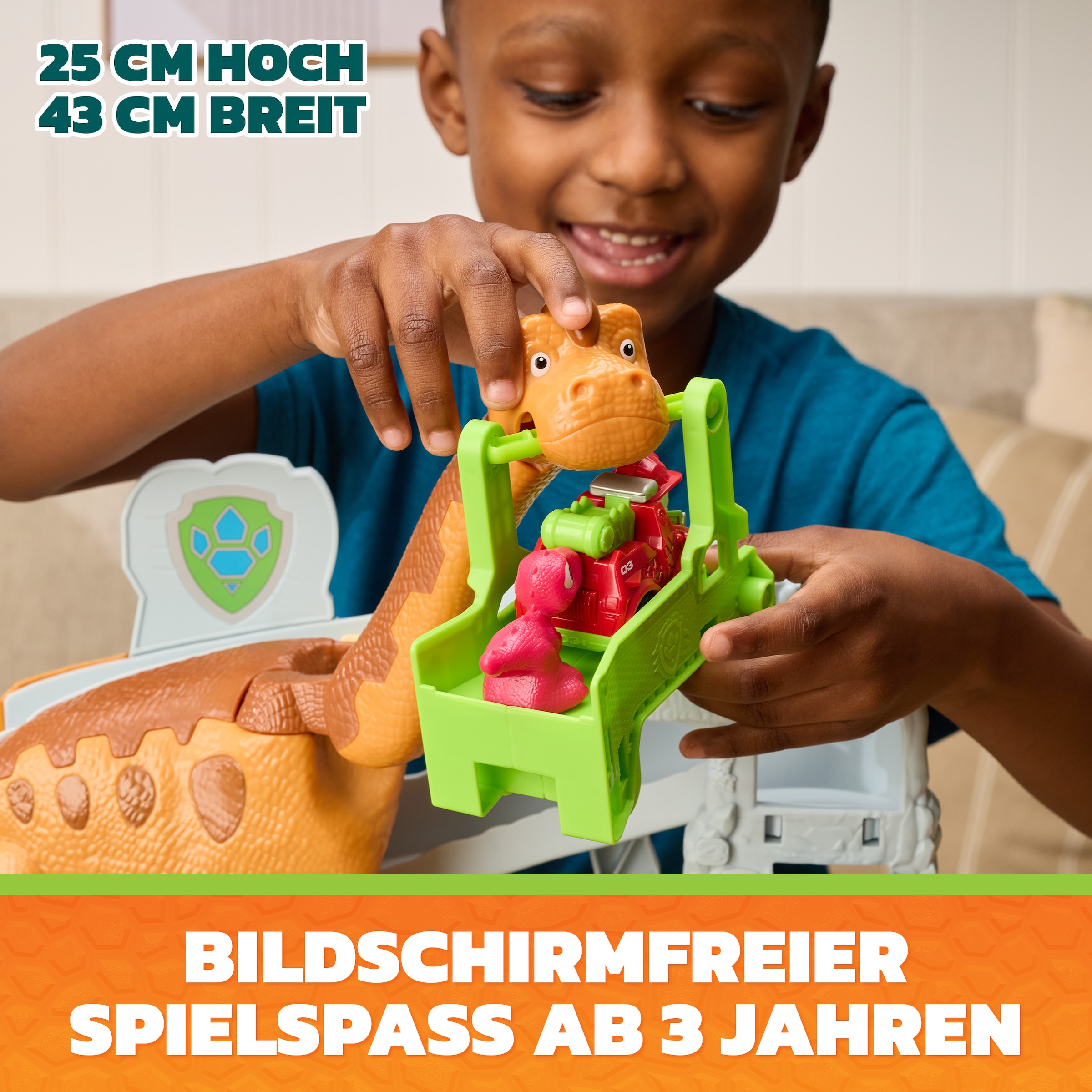 Spin Master Spielwelt »PAW Patrol: Der Dino Film, Pup Squad Lift & Race Dino Spielset«