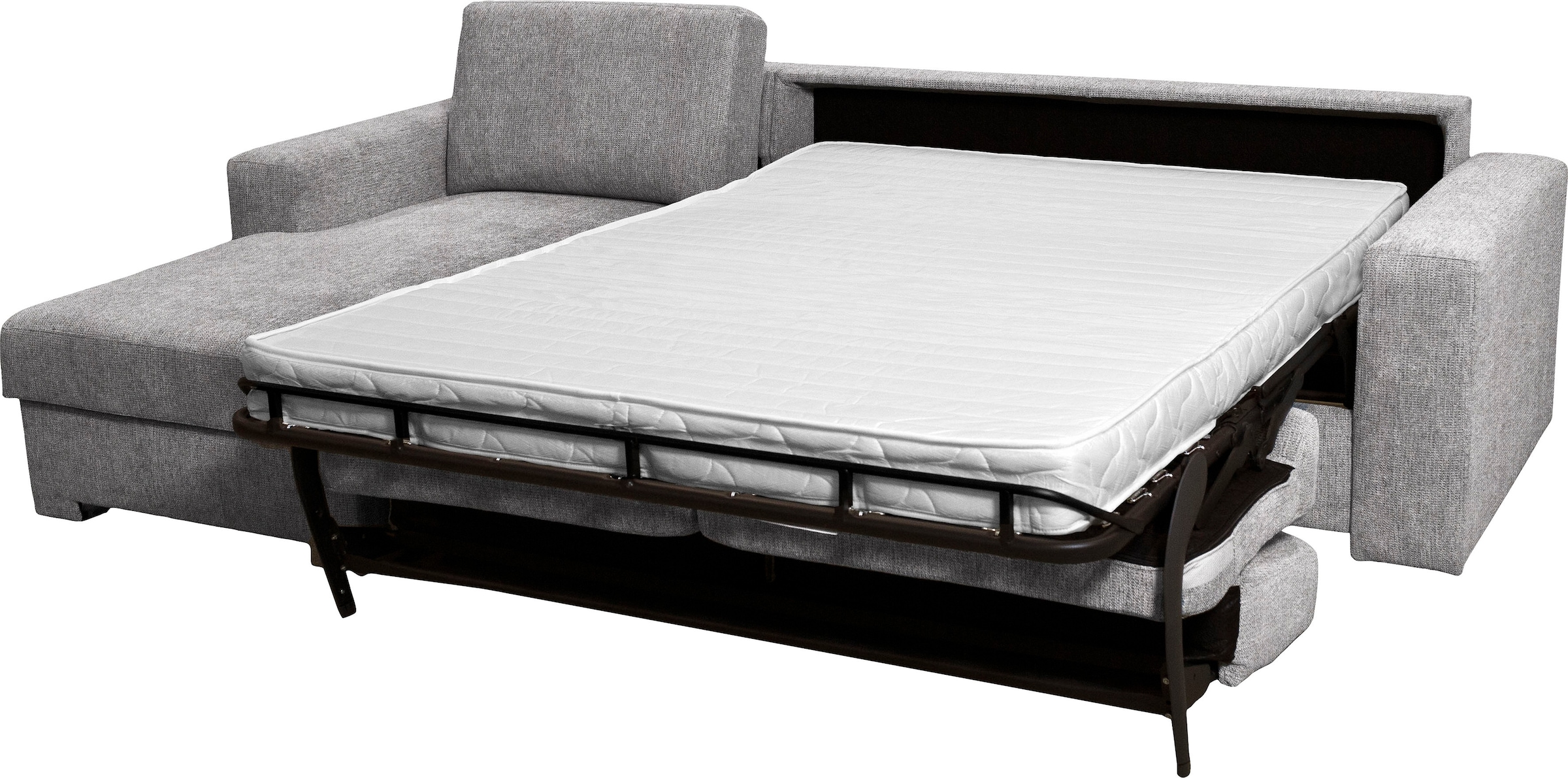 Home affaire Ecksofa Roma "L" Dauerschlaffunktion, mit Unterfederung, Matratzenhöhe 14cm, Liegemaße ca 163x198 cm, L-Form