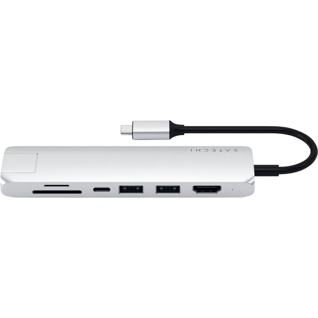 Satechi Notebook-Adapter »Type-C Multi-Port Hub 4K Ethernet Slim«