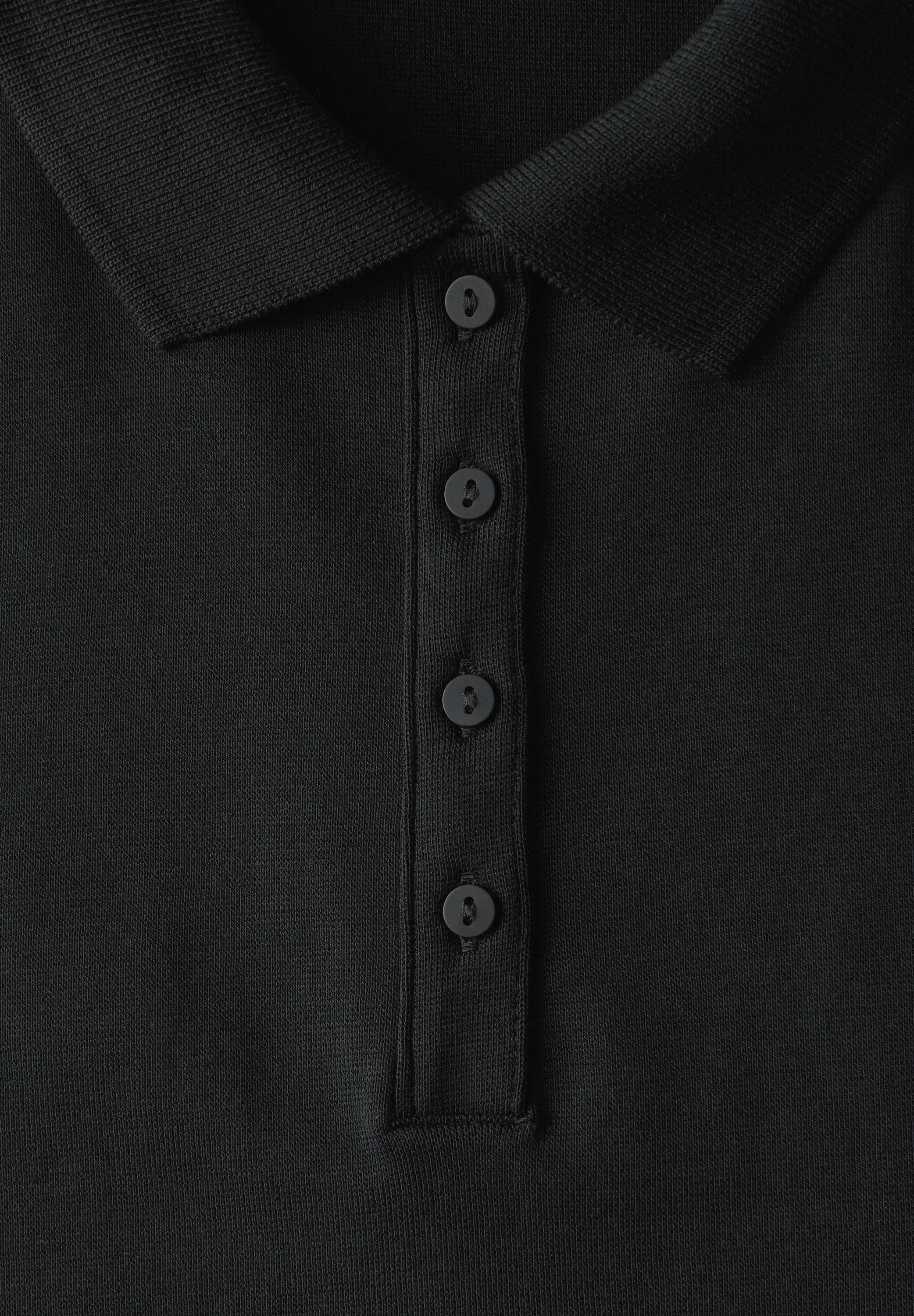 STREET ONE Poloshirt, aus Baumwolle mit Stretchante