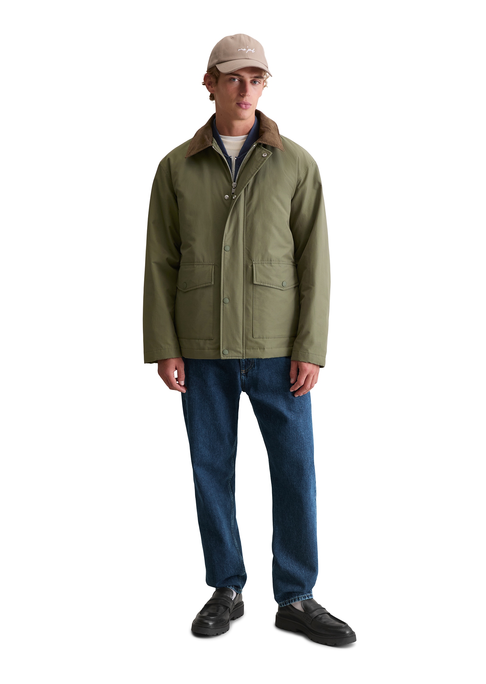 Marc O'Polo DENIM Cabanjacke »regular fit wasserabweisend und leicht wattiert«