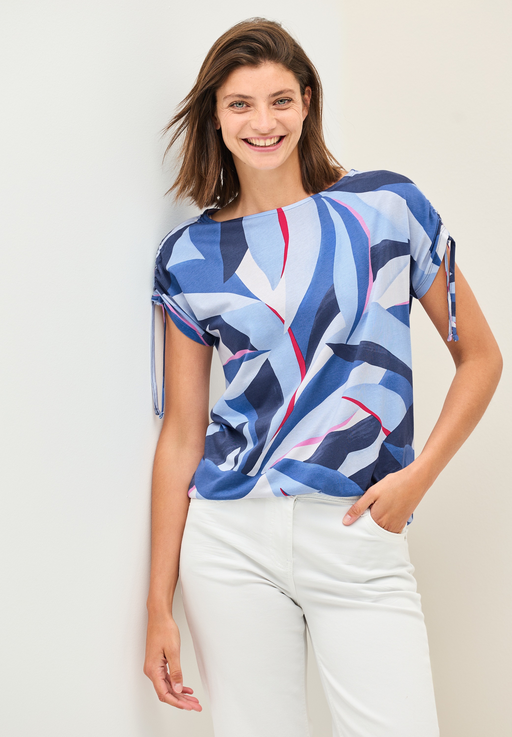 Cecil T-Shirt, mit All-Over Print günstig online kaufen