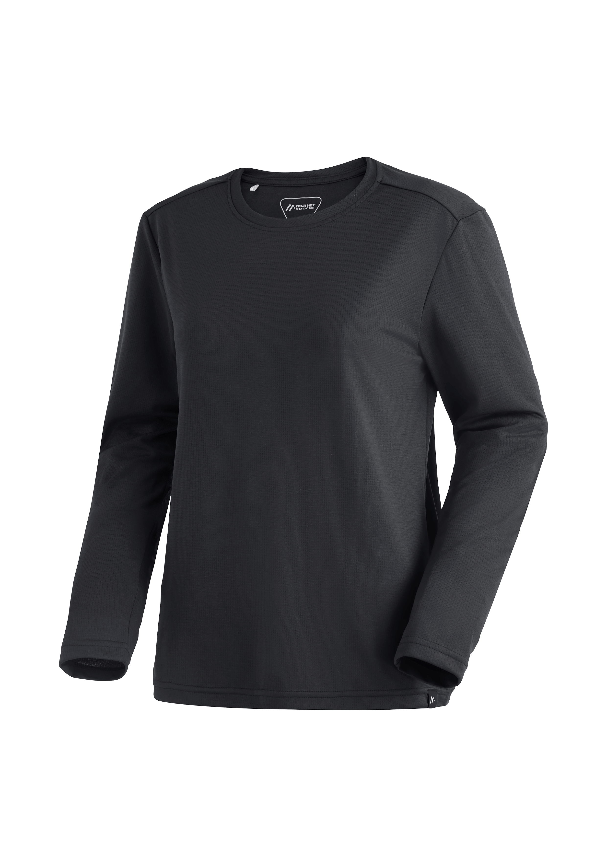 Maier Sports Langarmshirt "MS FAV Long Tee W" atmungsaktives Damen Shirt langarm, Regular Fit