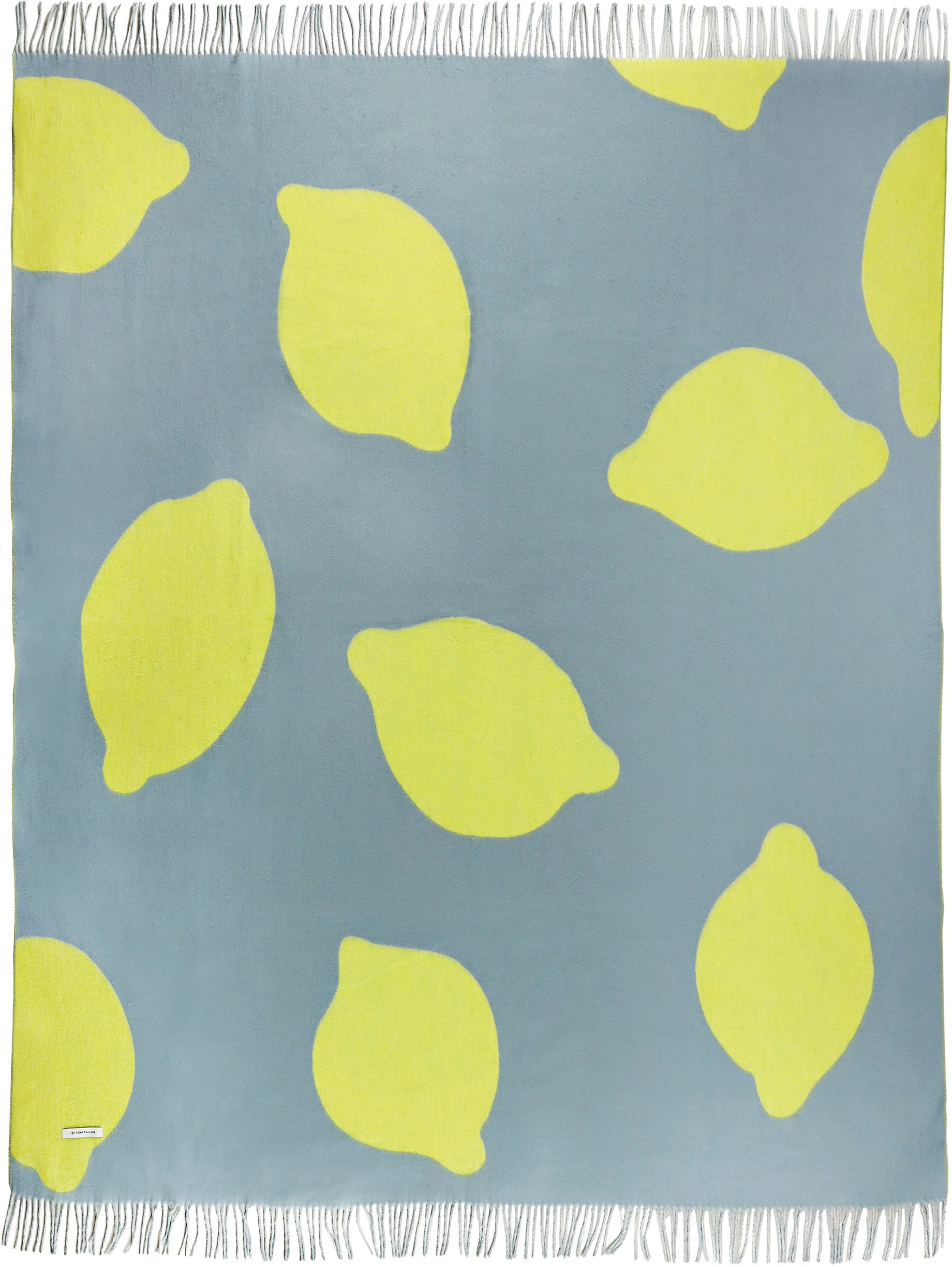 TOM TAILOR HOME Plaid »Lemon-Rain Bings«, Künstlerkollektion