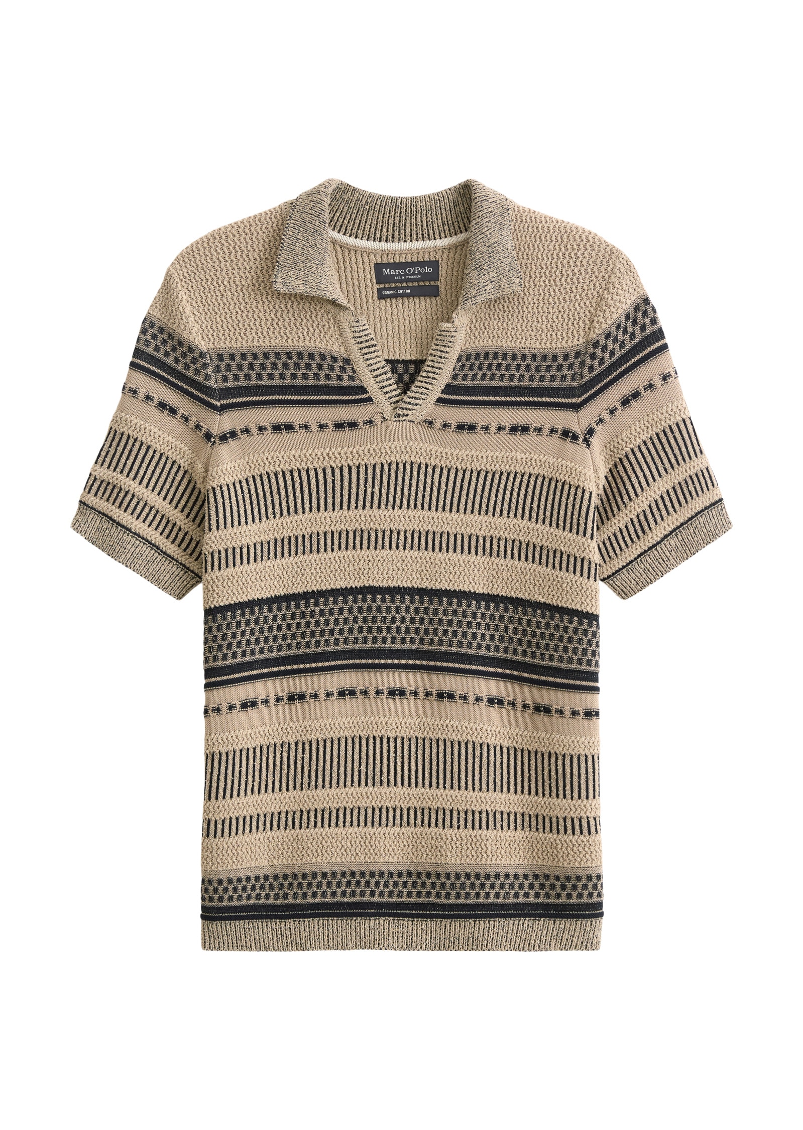 Marc O'Polo Strickpullover »mit Struktur-Mix«