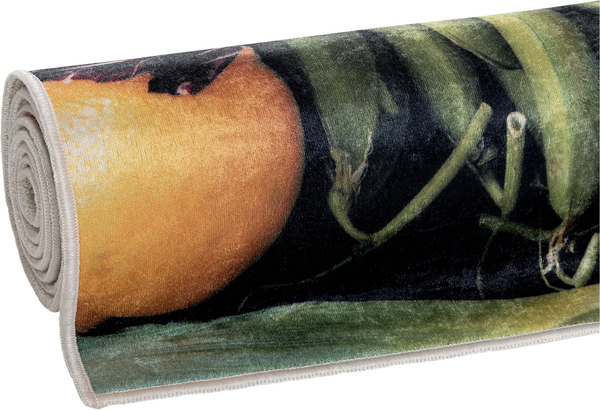 Sehrazat Küchenläufer »Caimas 3080« rechteckig 6 mm Höhe Bedruckt