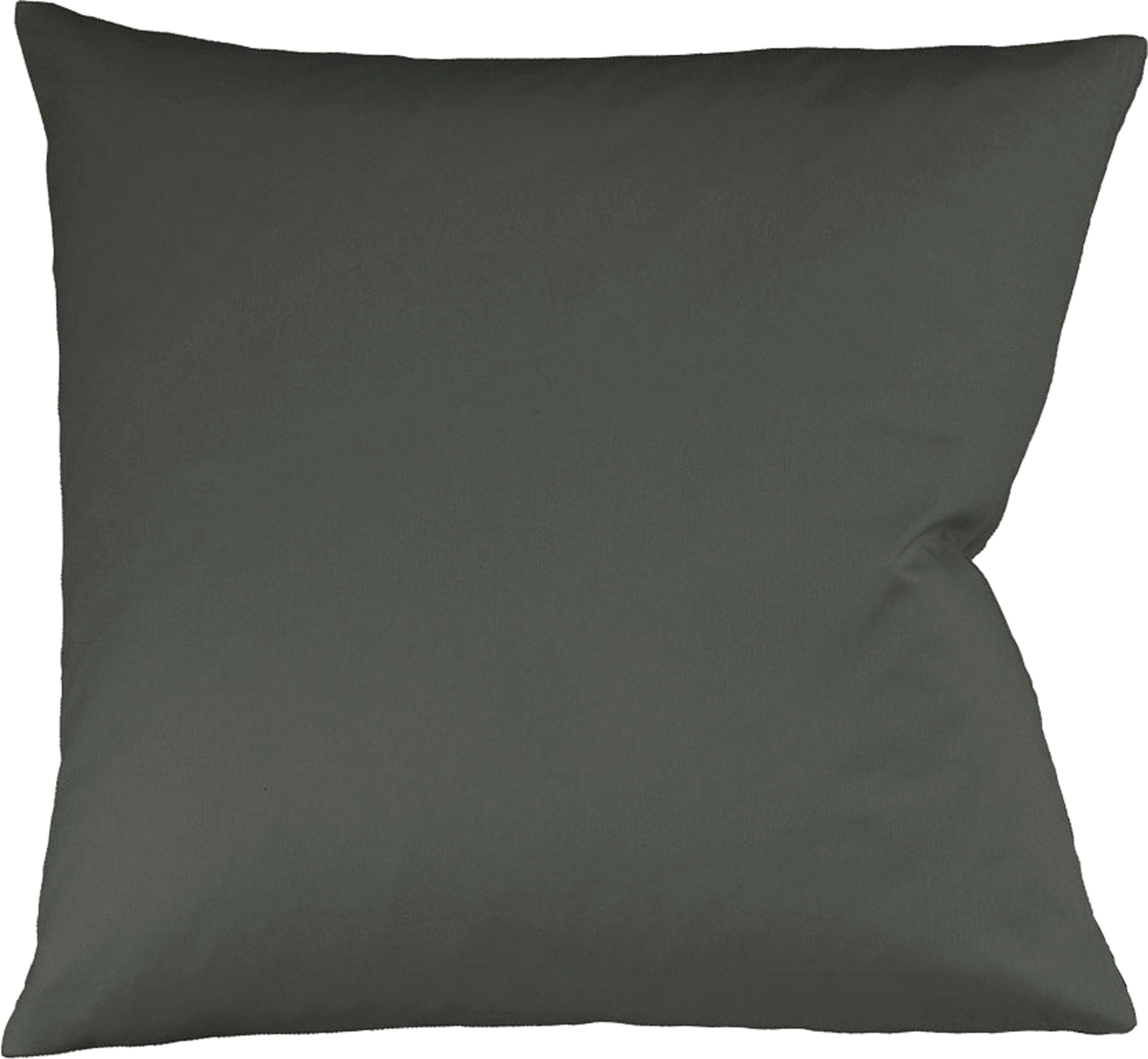 fleuresse Kissenbezug "Colours Mako Satin, 100% Baumwolle, mit Reißverschluss" Mako Satin, glänzend, glatt, Premium Qualität