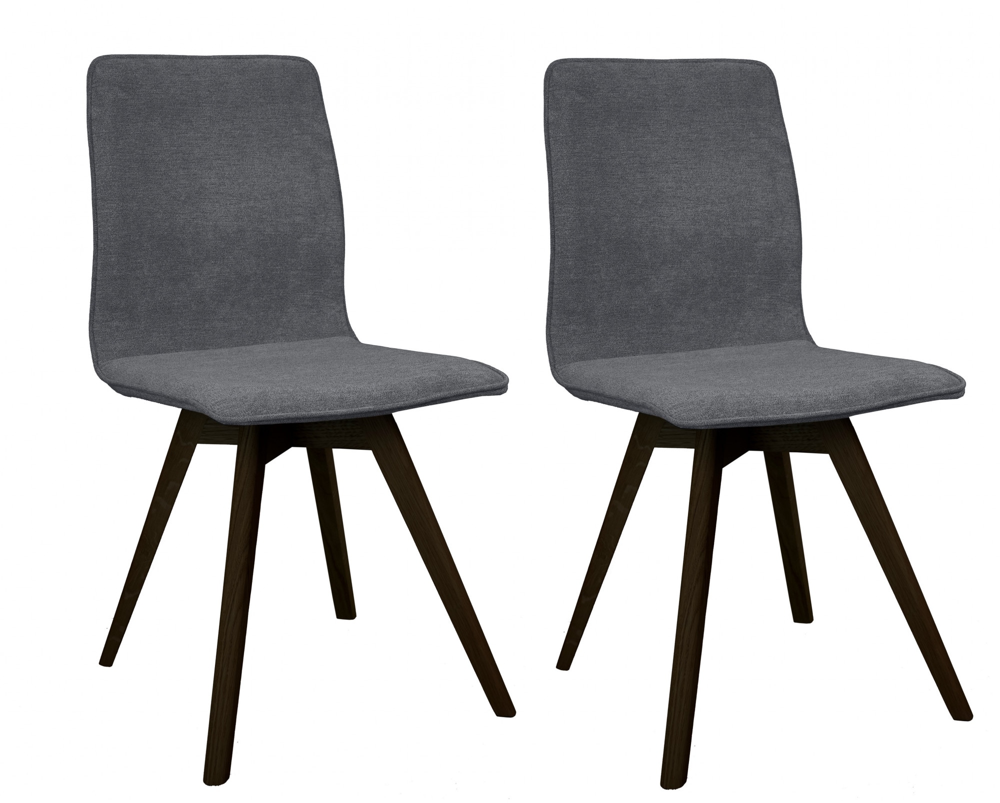 andas Esszimmerstuhl "Rania", (Set), 2 St., Microfaser, Massivholzgestell, günstig online kaufen