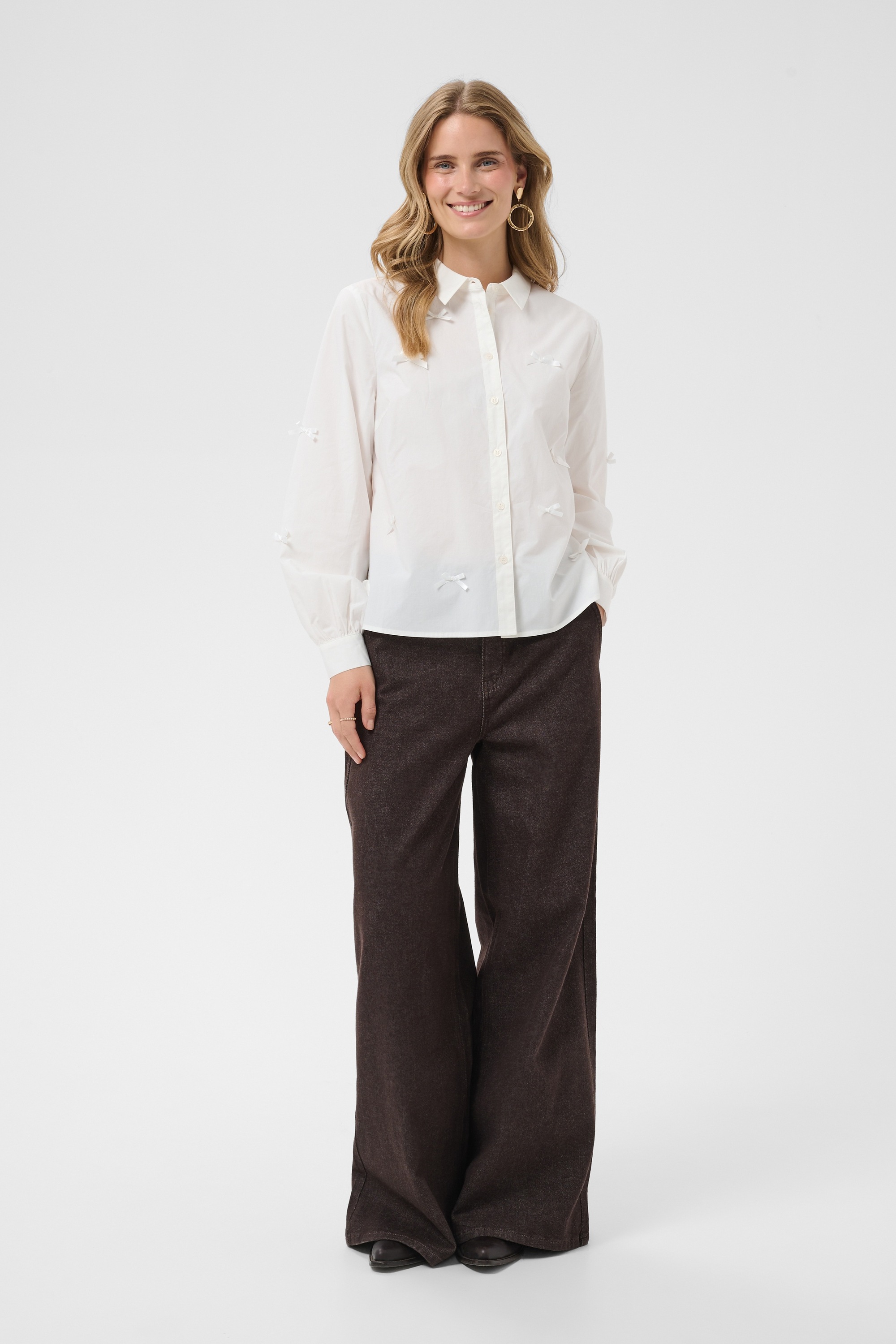 Cream Langarmhemd »Damen Langarm - Hemd CRKit«