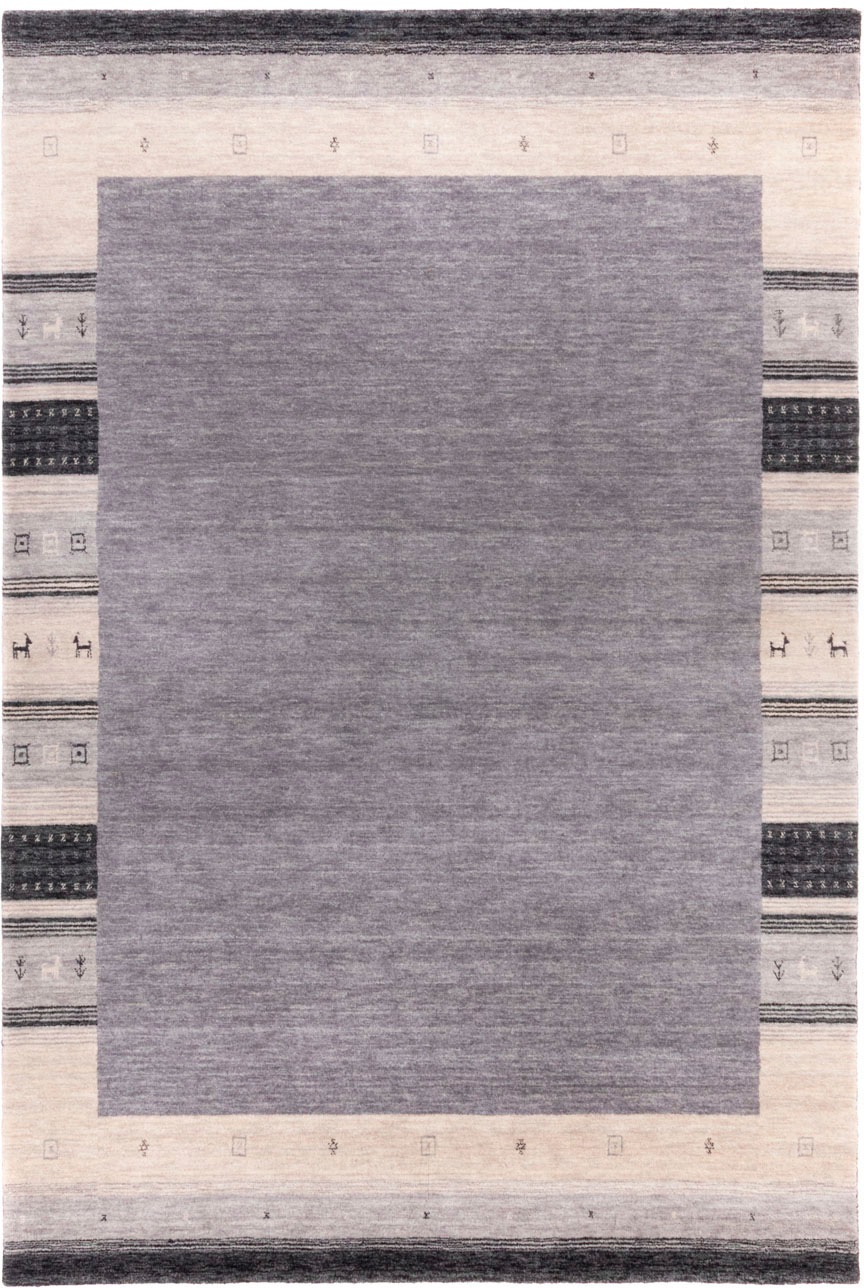 morgenland Wollteppich »Gabbeh Teppich Doha«, rechteckig, 18 mm Höhe