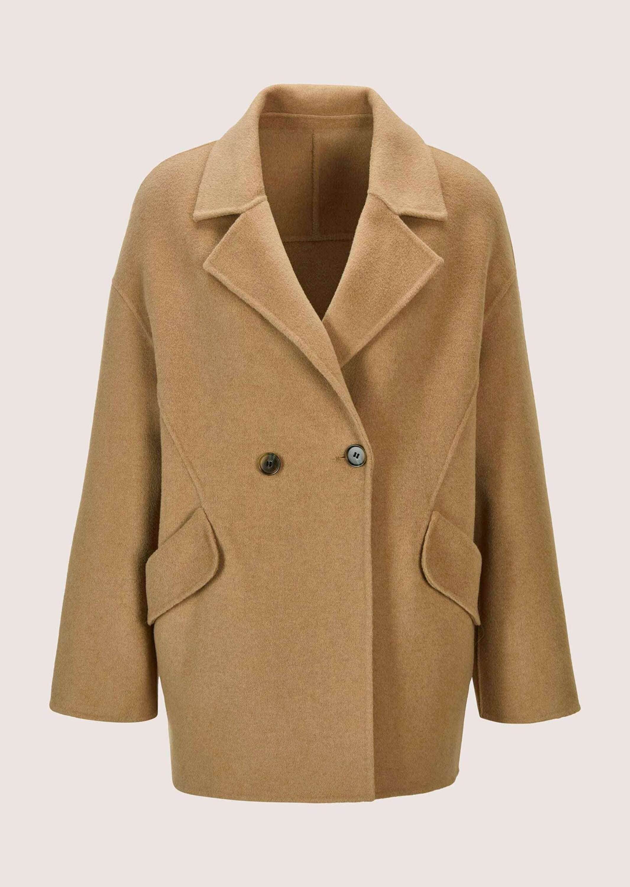 MADELEINE Kurzjacke "Mantel Jas. Zuiver wol" Doubleface