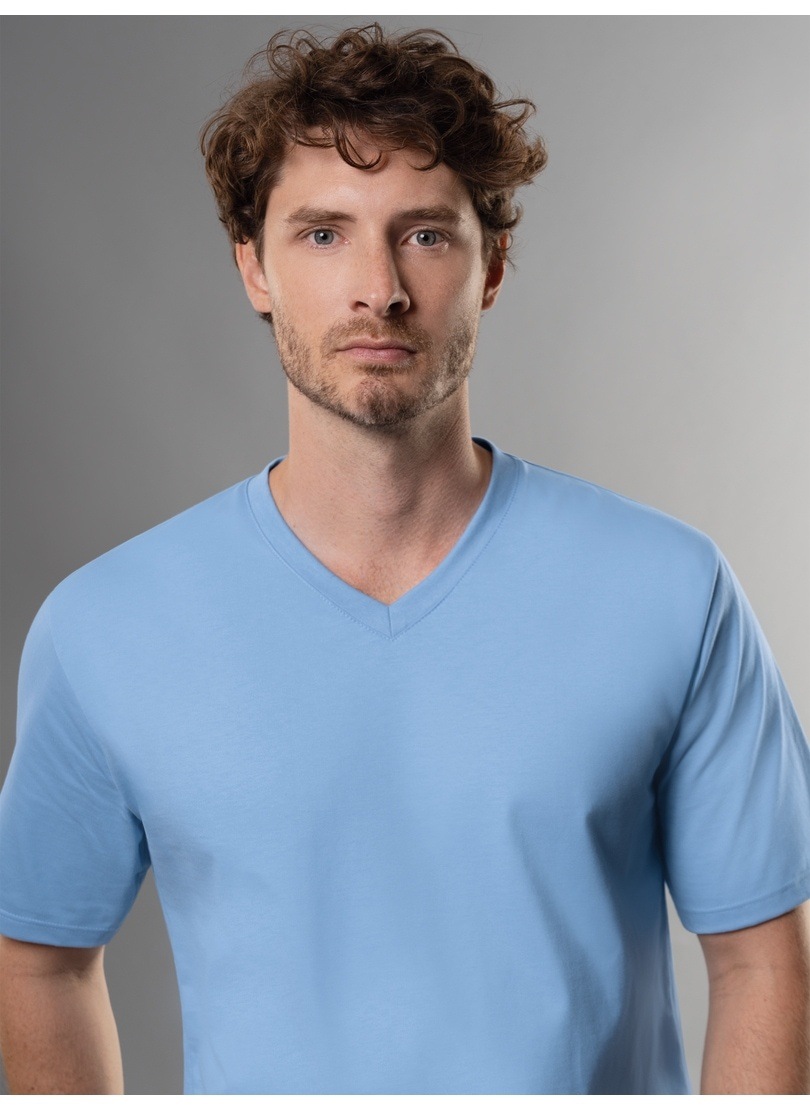 Thumbnail - Trigema T-Shirt "TRIGEMA V-Shirt DELUXE Baumwolle" 1 Stk. tlg.