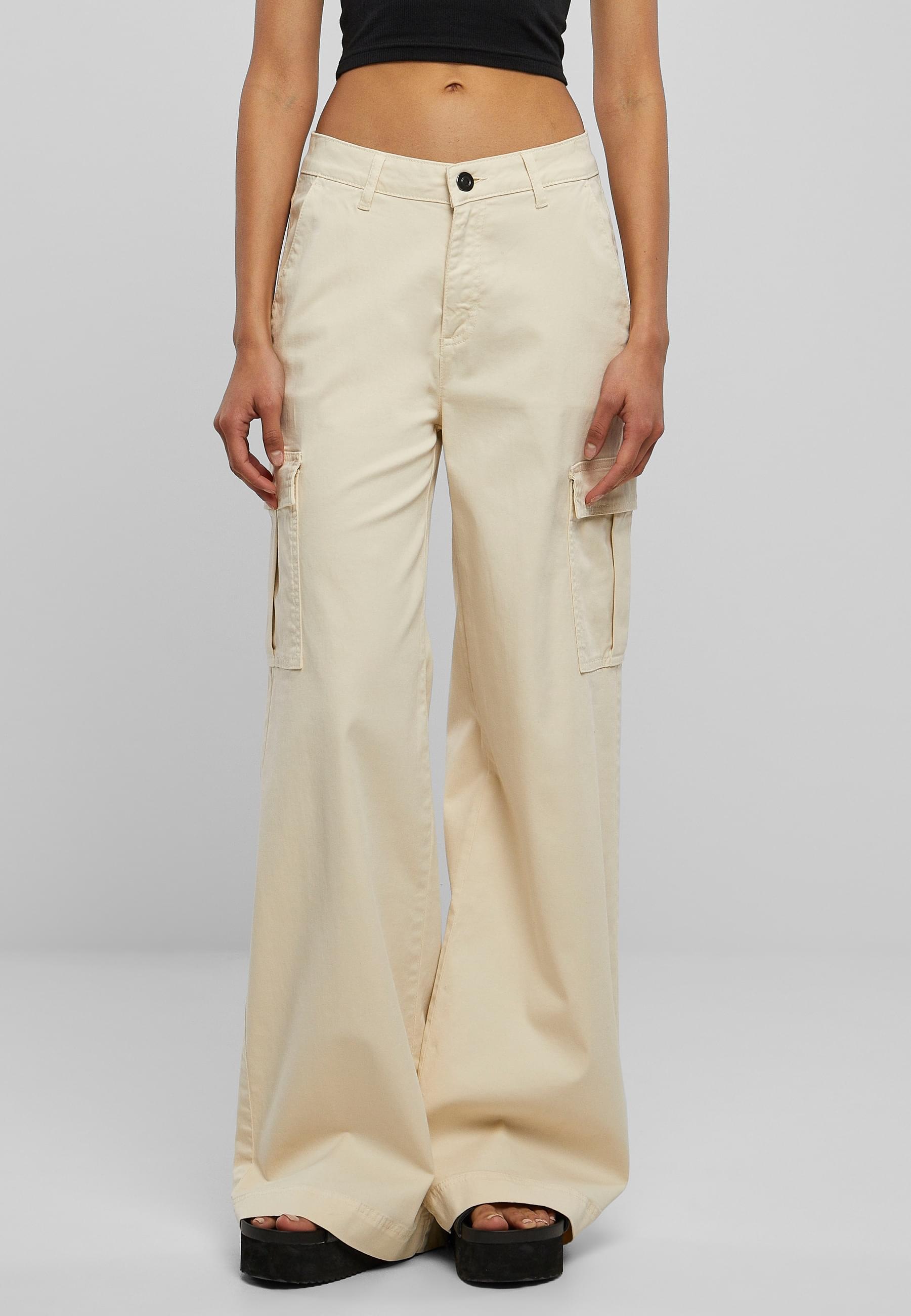 URBAN CLASSICS Stoffhose »Urban Classics Damen«, (1 tlg.)
