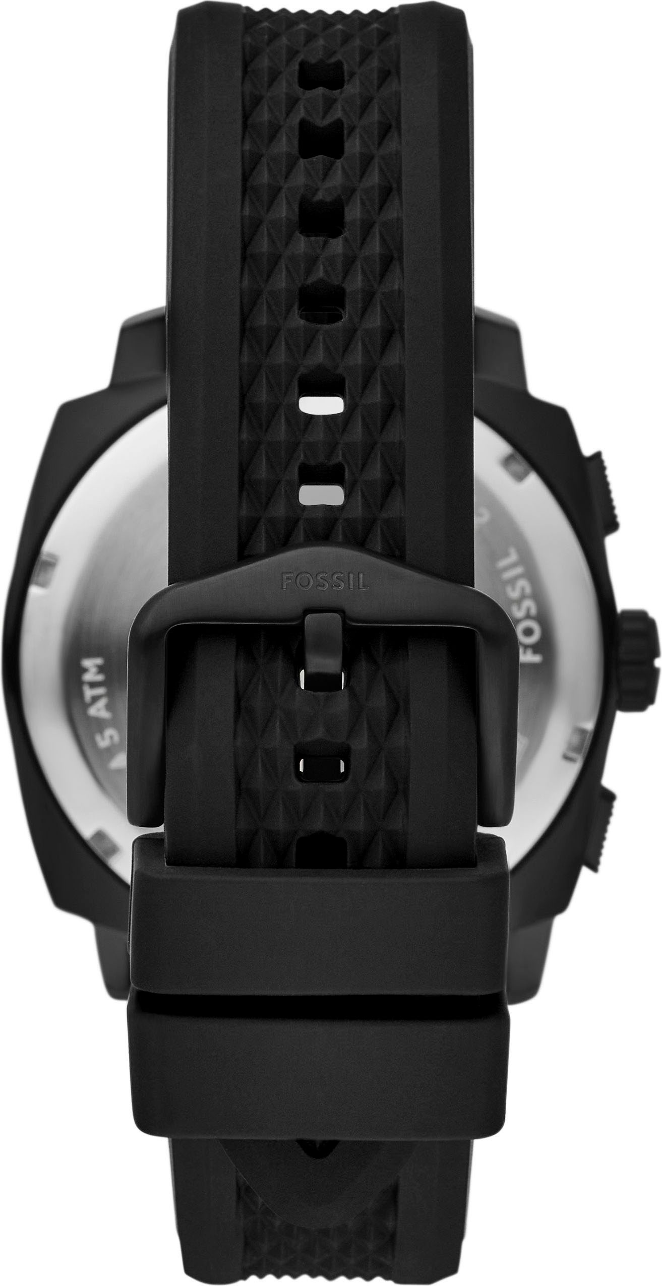 Fossil Chronograph »MACHINE (NEW GENERATION)«, Quarzuhr, Armbanduhr, Herrenuhr, Silikonarmband, analog