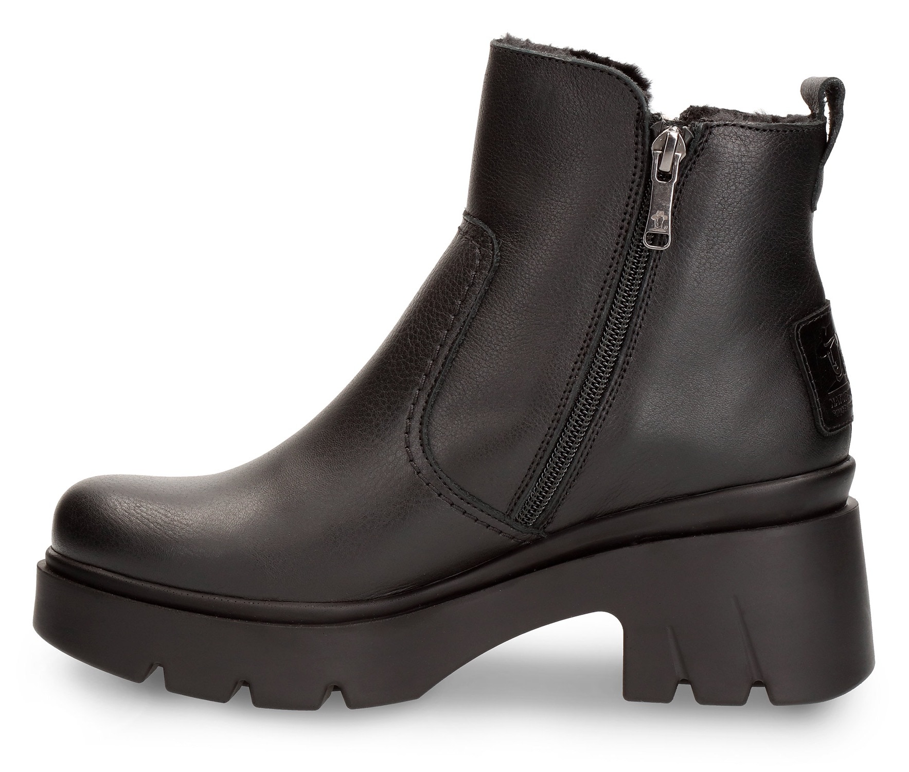 Panama Jack Winterstiefelette »Phuket«, Ankleboots, Winterboots, Profilsohle, mit Anziehlasche