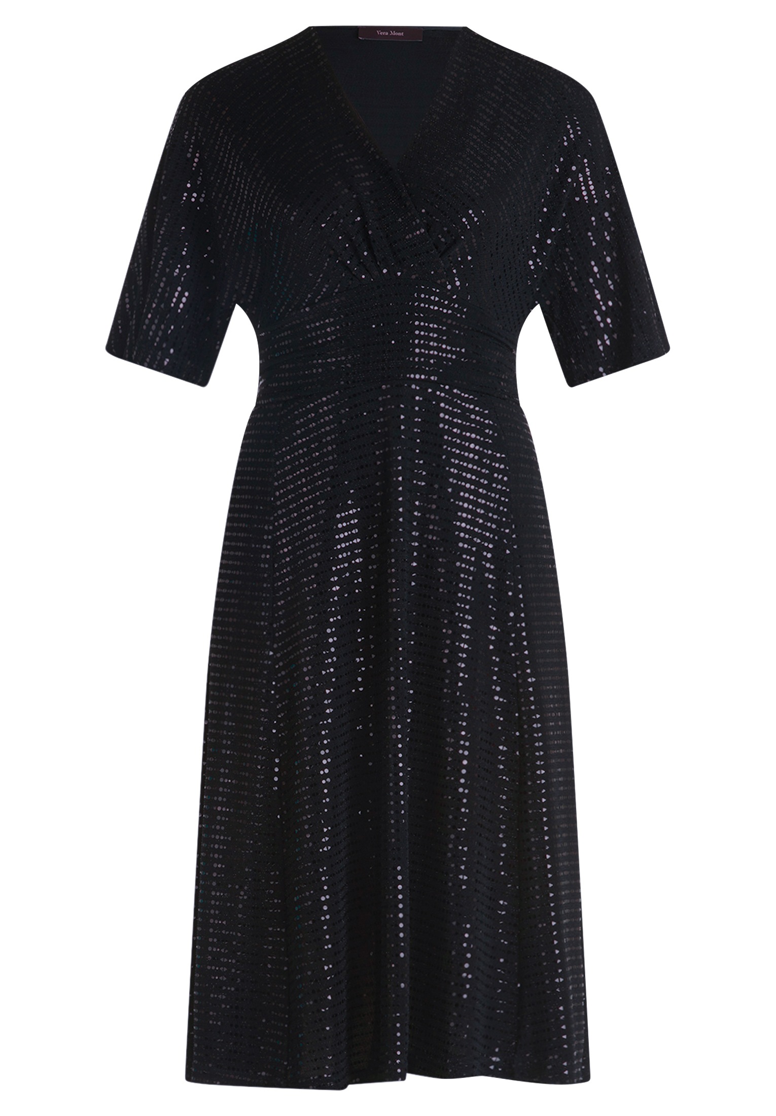 Vera Mont Cocktailkleid "Vera Mont Damen Cocktailkleid im Glitzer-Look" Nah günstig online kaufen