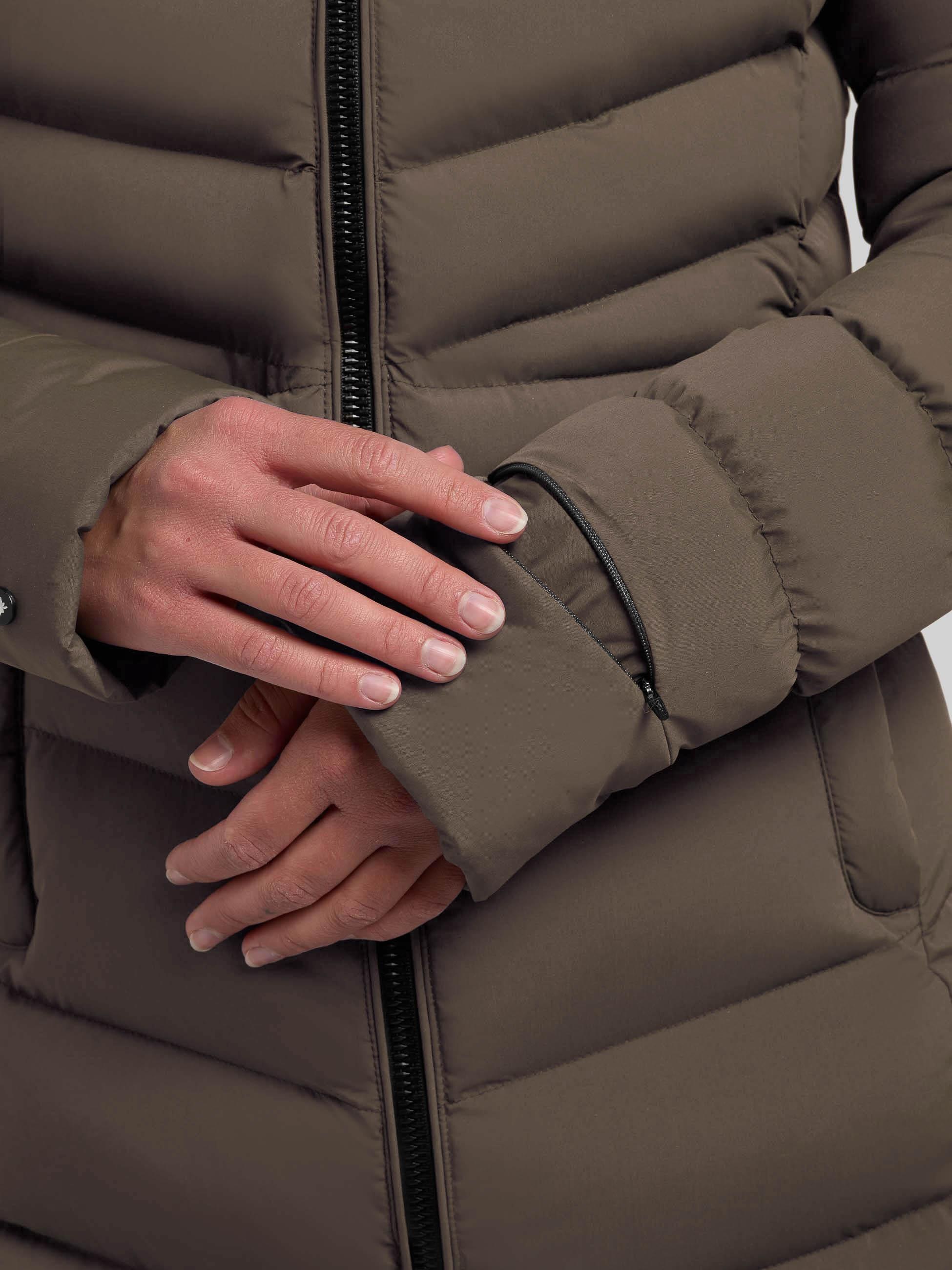 khujo Steppmantel »Tuhani5« Formschöner langer Damen Mantel