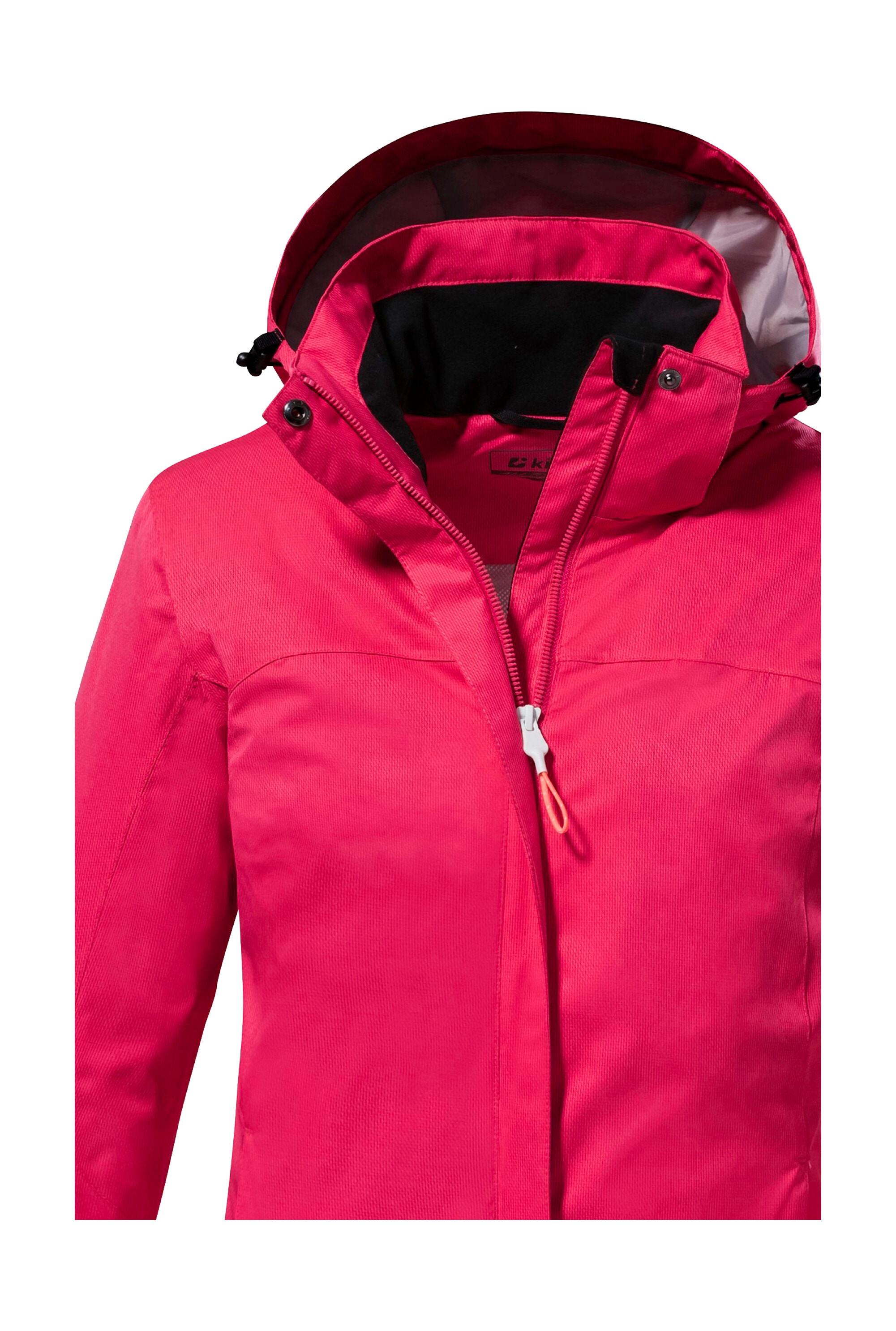 Killtec Outdoorjacke »KOS 133 KG WMN JCKT«, wasserdichte Funktionsjacke in Kurzgröße: verkürzte Ärmel u Rumpf