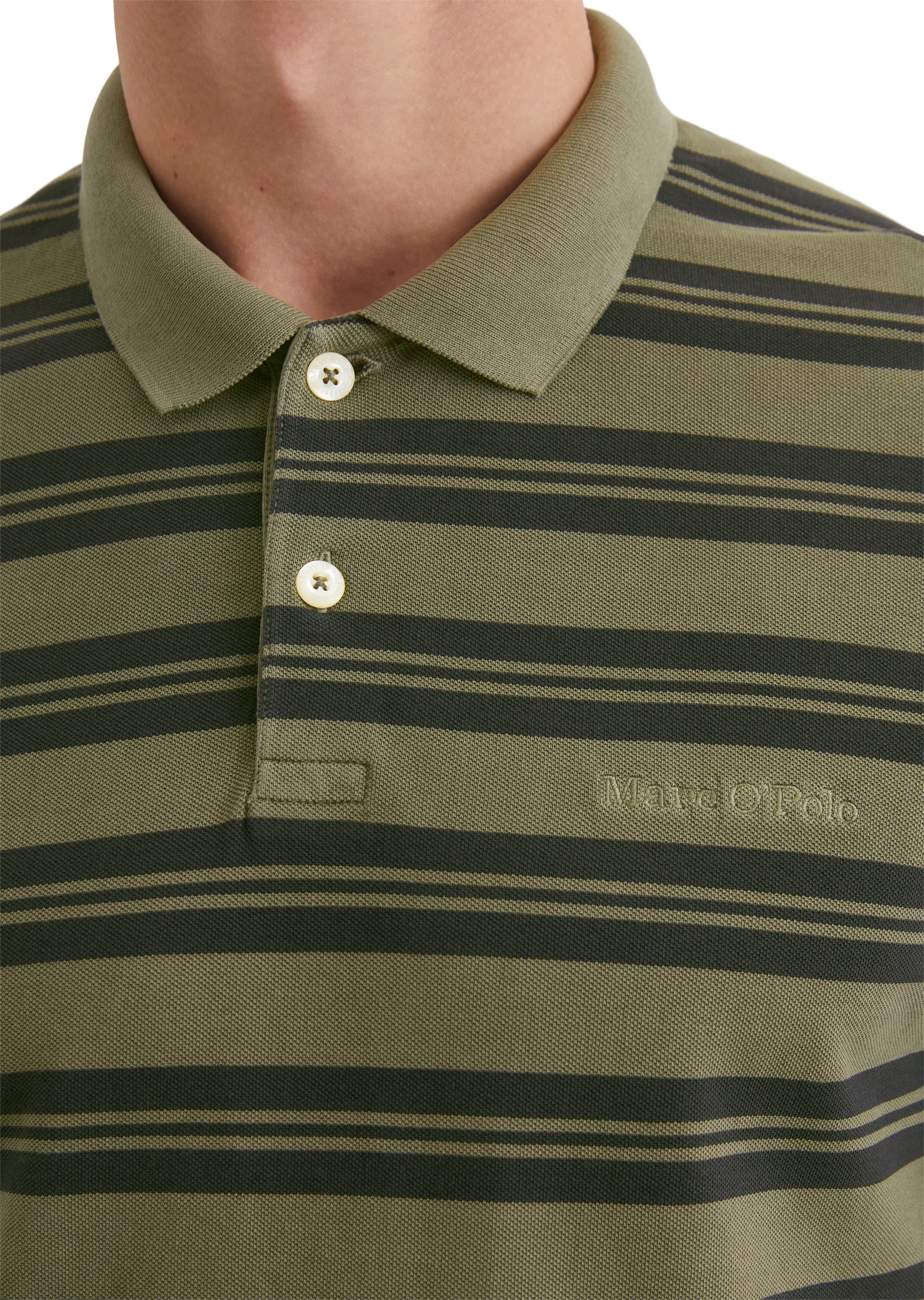 Marc O'Polo Poloshirt »aus Bio-Baumwoll-Piqué«