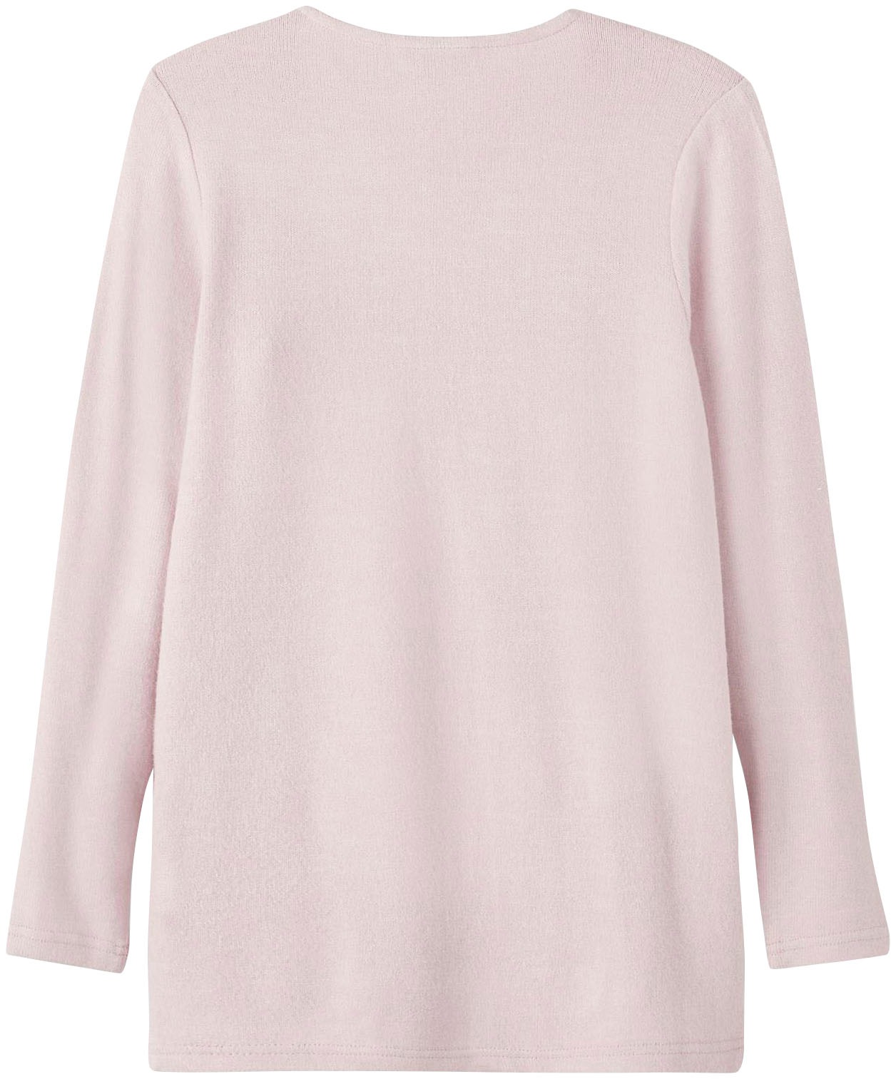 Thumbnail - Name It Strickjacke "NKFVICTI – Cardigan ohne Verschluss aus Feinstrick" unifarben, casual, regular fit, Feinstrick, V-A...