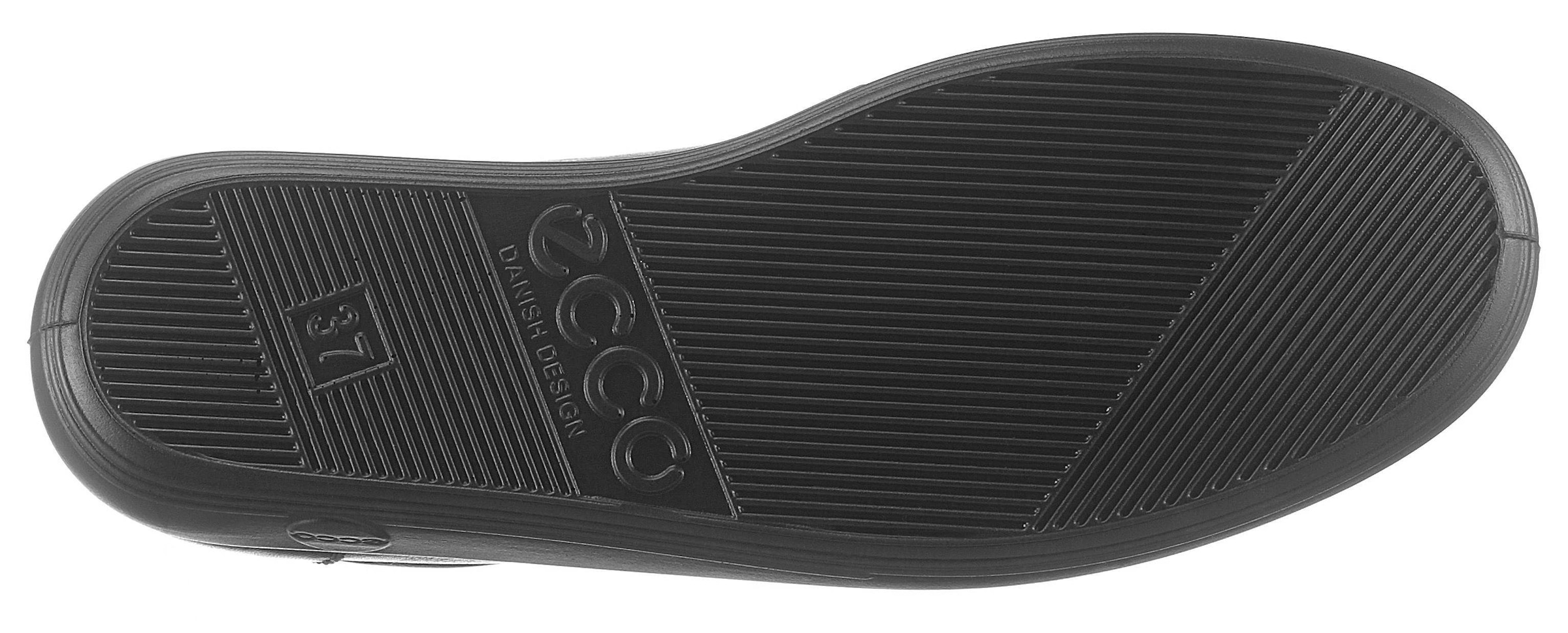 Ecco Schnürschuh »Ecco Soft 2.0«, Freizeitschuh, Halbschuh, Schnürschuh mit dezenter Logo Prägung
