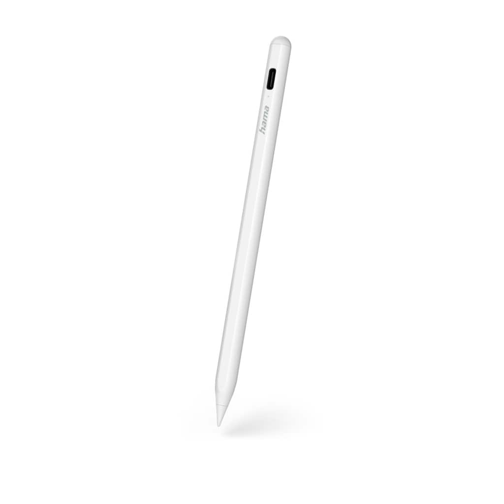 Hama Eingabestift »Aktiver Eingabestift für Apple iPad mit Scribble-Funktion, Touchscreen«