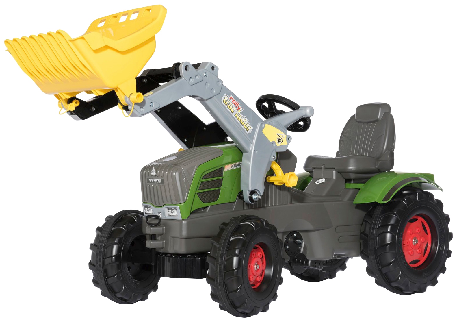 rolly toys® Tretfahrzeug »Fendt 211 Vario«, Kindertraktor mit Lader