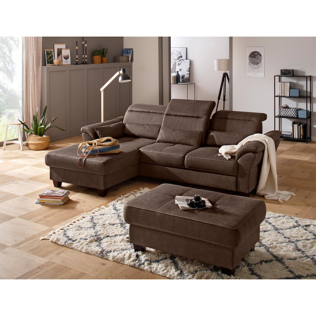 Home affaire Ecksofa »Solvei L-Form«