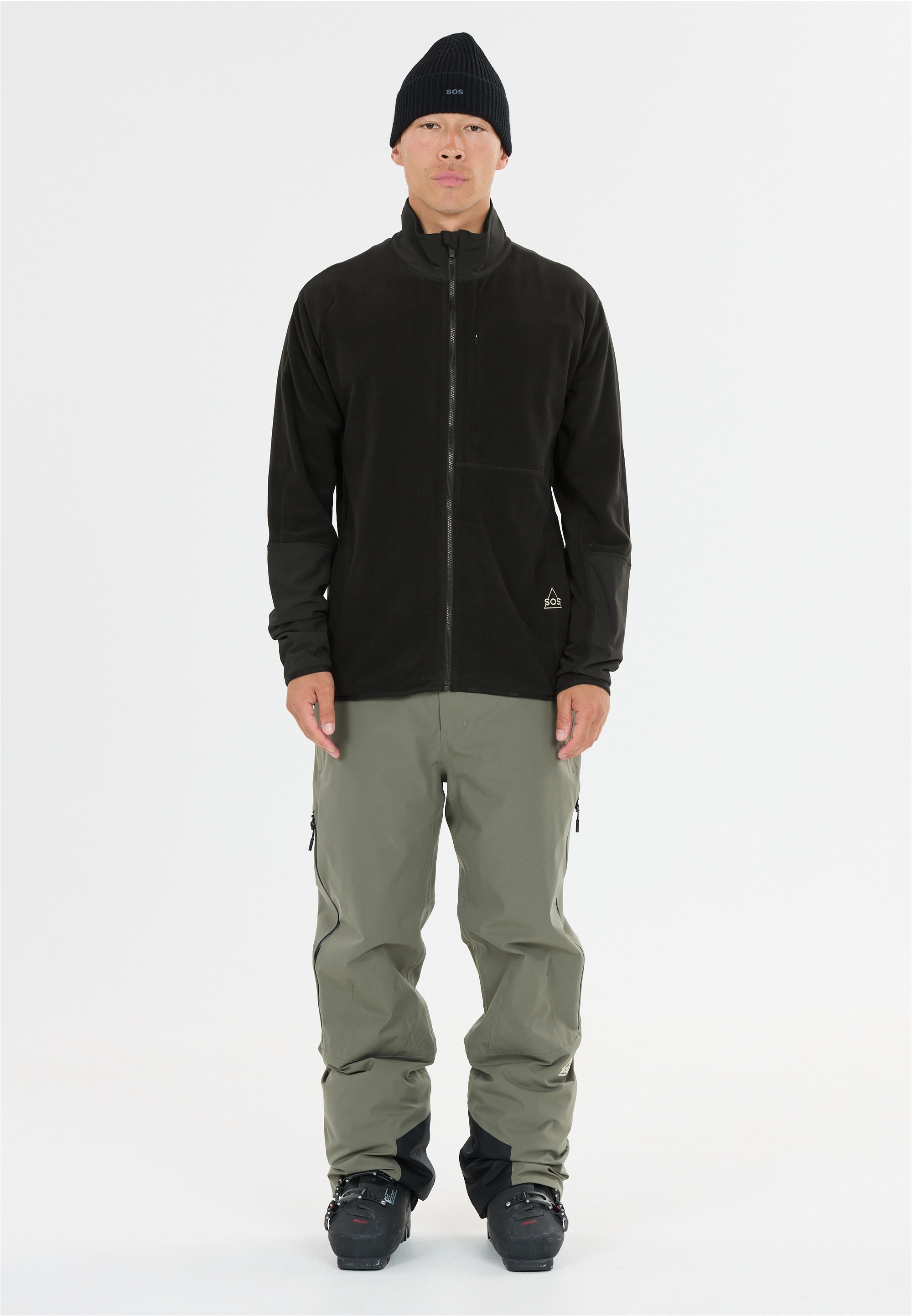 SOS Fleecejacke »Bromo« mit atmungsaktiver Eigenschaft